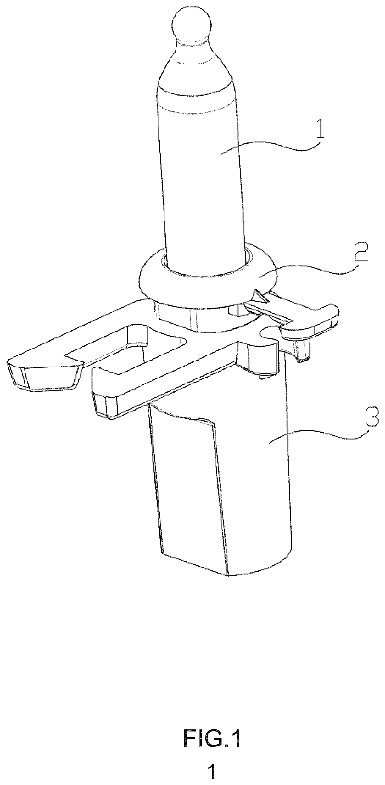 Patent US12460797 Figure 1 – Christmas tree snap-fit lamp body