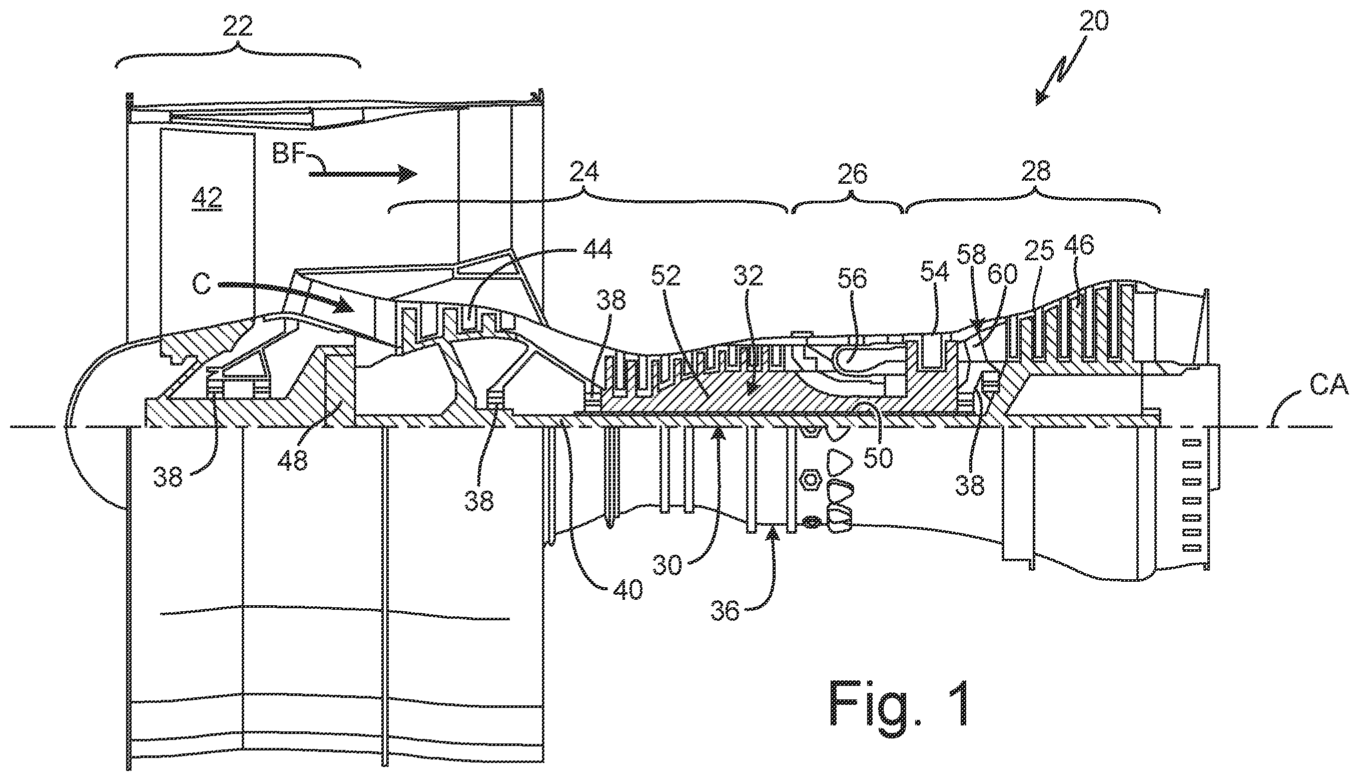 Patent US12460819 — Continuous flow fuel system — Figure 1