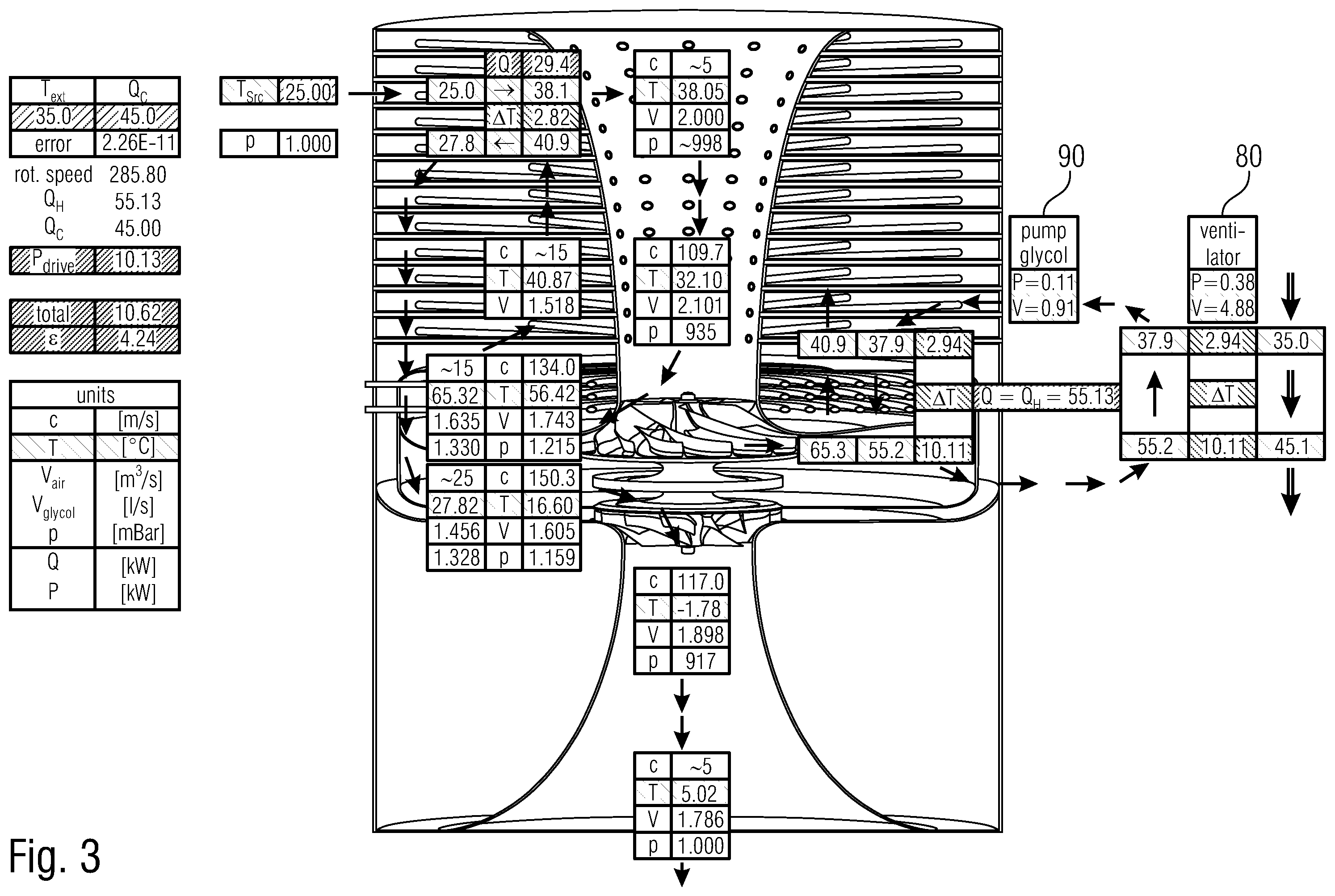 Patent US12460840 Figure 4 – Gas refrigerating machine, method for operating a gas refrigerating machine and method for manufacturing a gas refrigerating machine having a housing