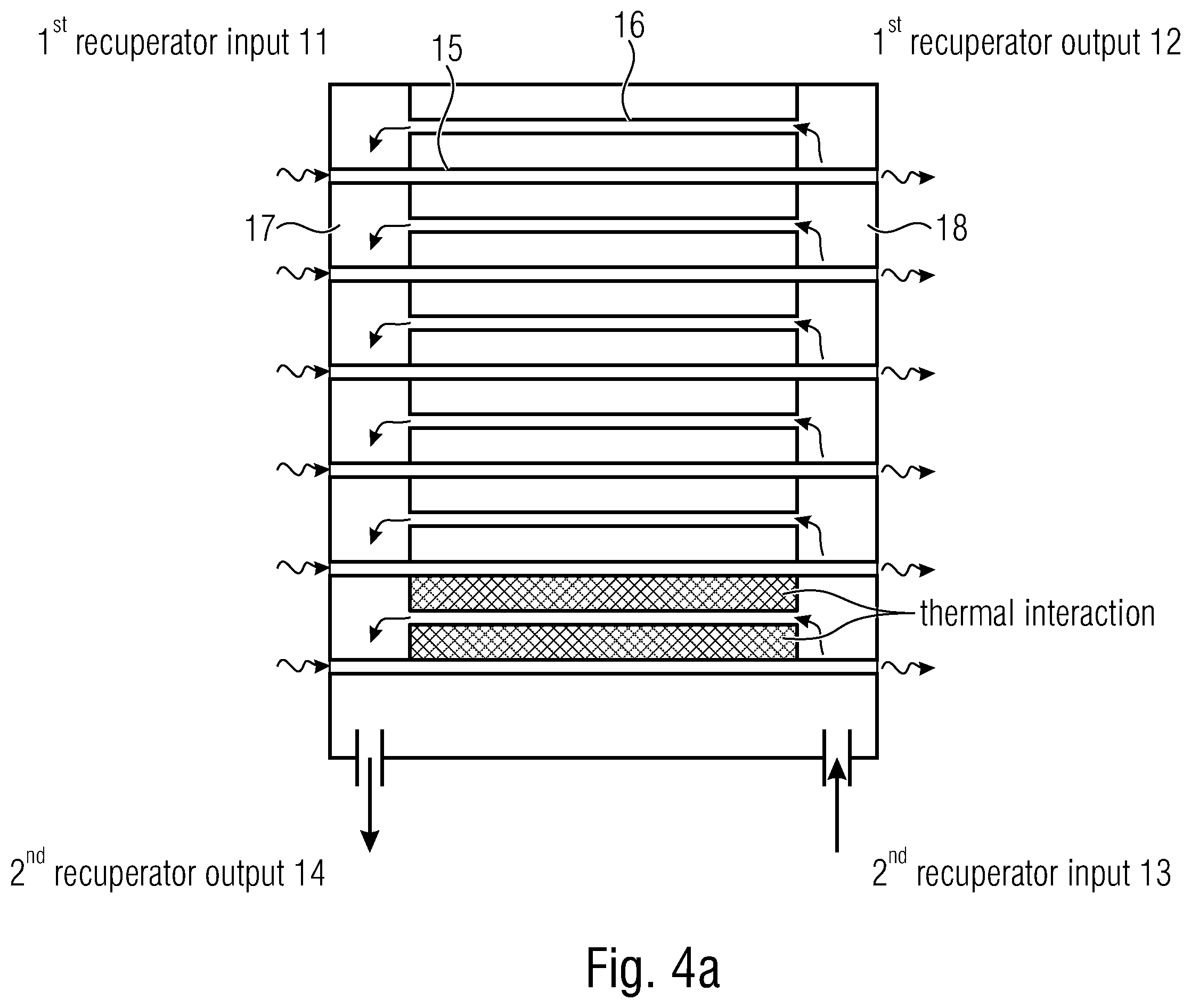Patent US12460841 Figure 5 – Gas refrigerating machine, method for operating a gas refrigerating machine and method for manufacturing a gas refrigerating machine having a rotationally symmetrical design