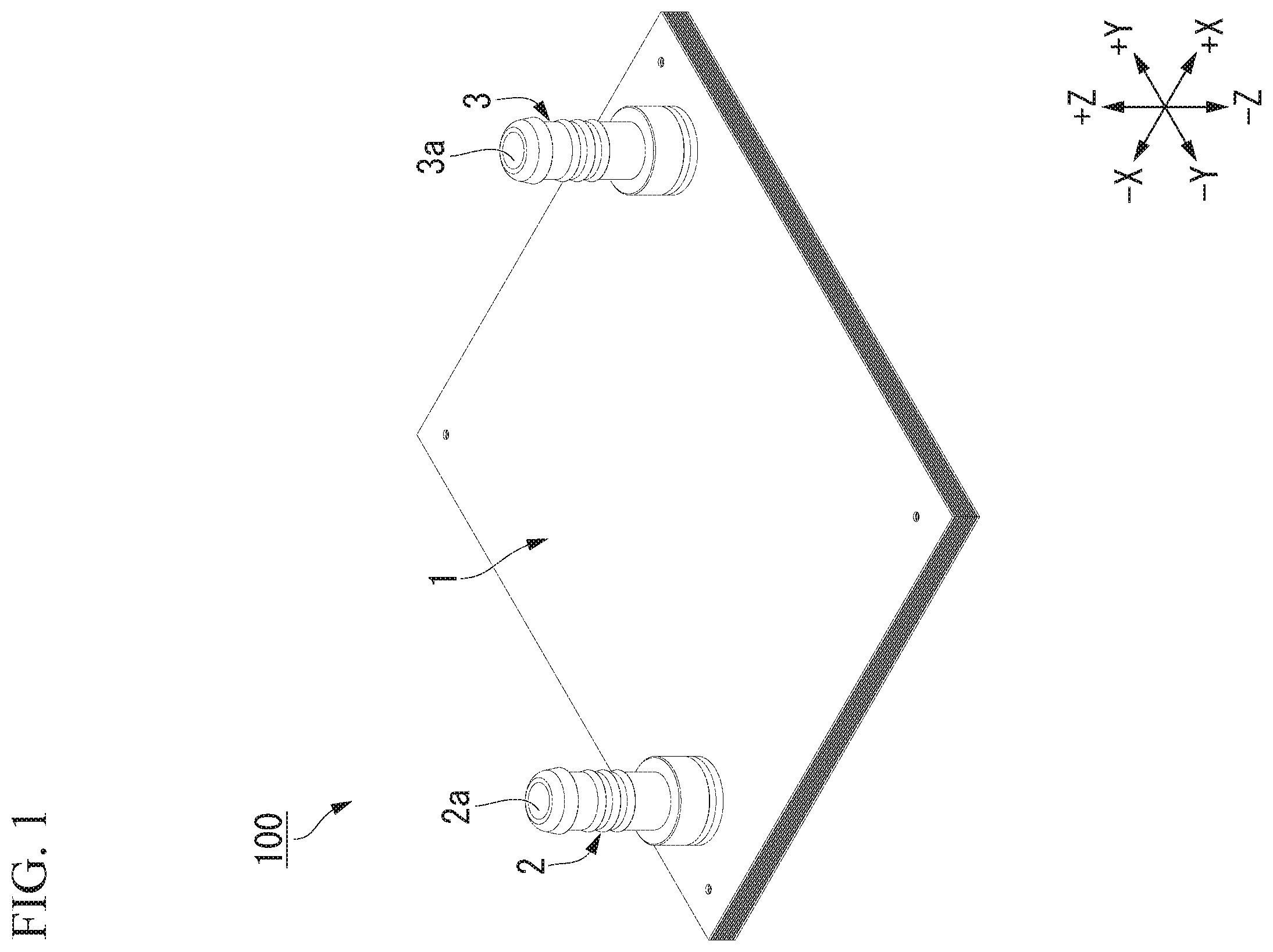 Patent US12460845 — Cold plate — Figure 1