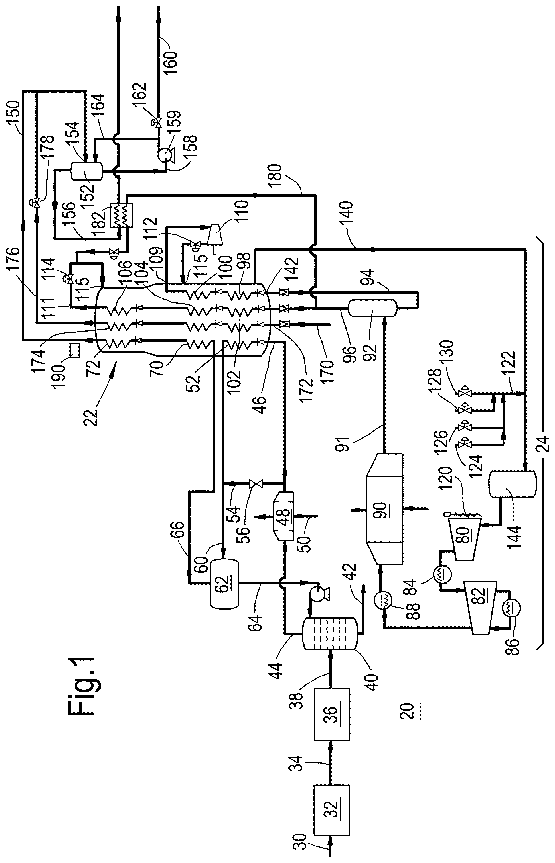 Patent US12460861 — Method and system for production optimization — Figure 1