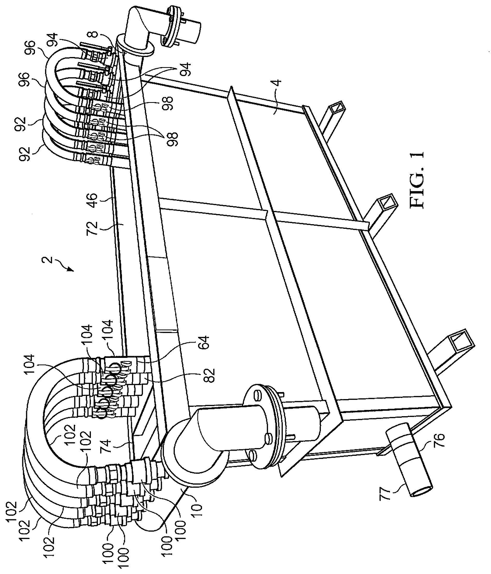 Patent US12460873 — Heat exchanger, plate element therefor, and method of construction — Figure 1