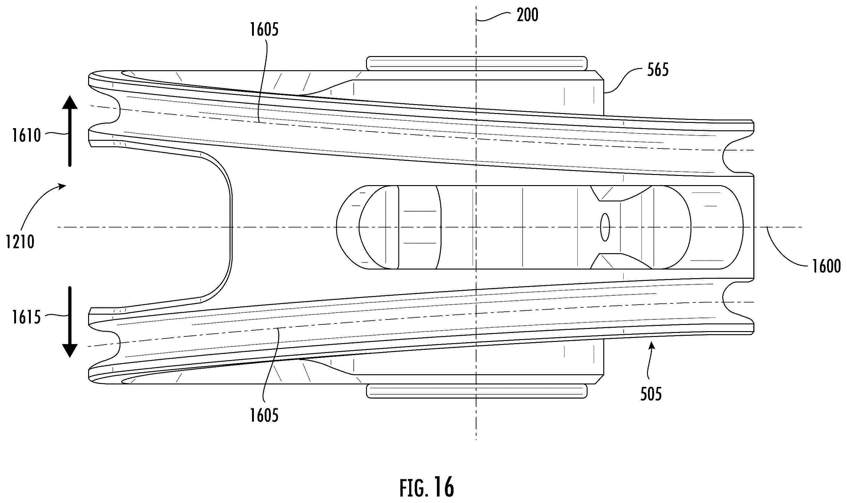 Patent US12460893 Figure 20 – Crossbow with draw string coupled to fixed location