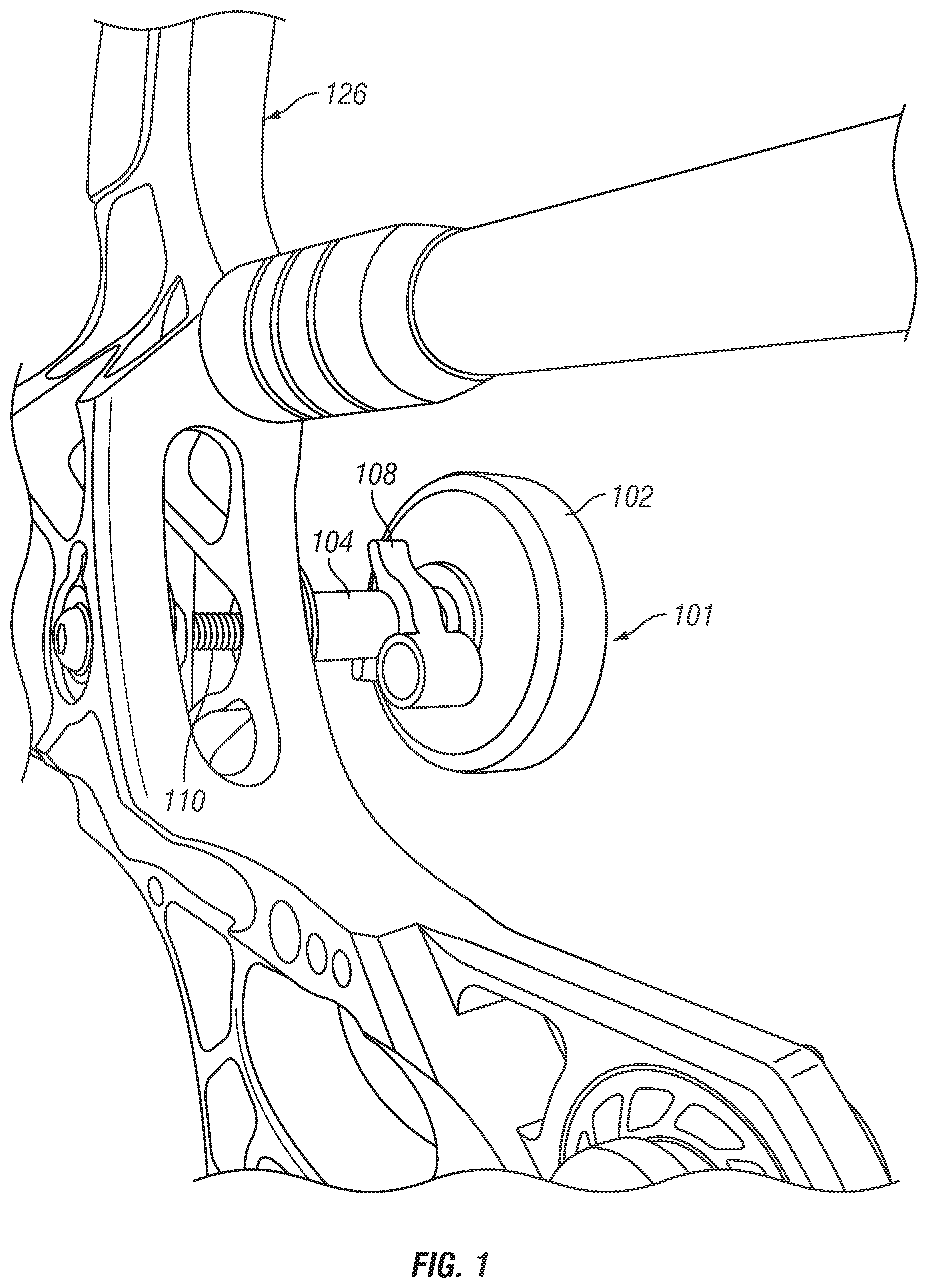 Patent US12460896 — Apparatus and system for carrying outdoor equipment — Figure 1