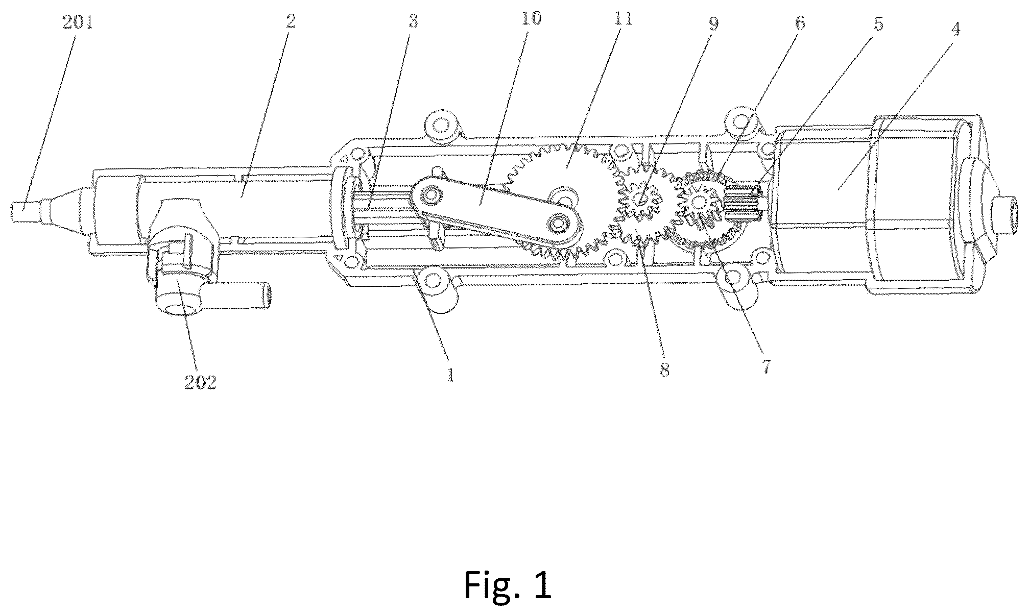 Patent US12460898 — Water spray structure of a continuous shooting toy water gun — Figure 1