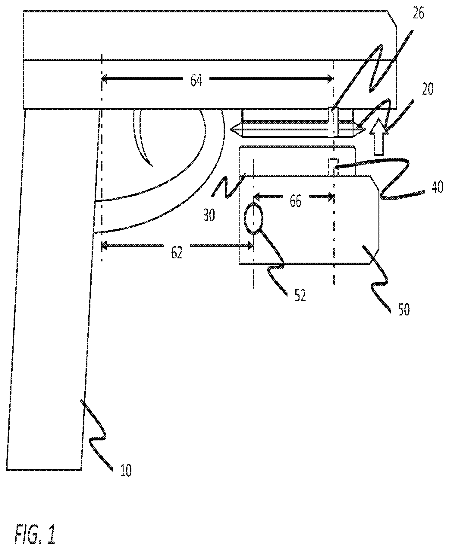 Patent US12460905 — Adjustable rail mounting system — Figure 1