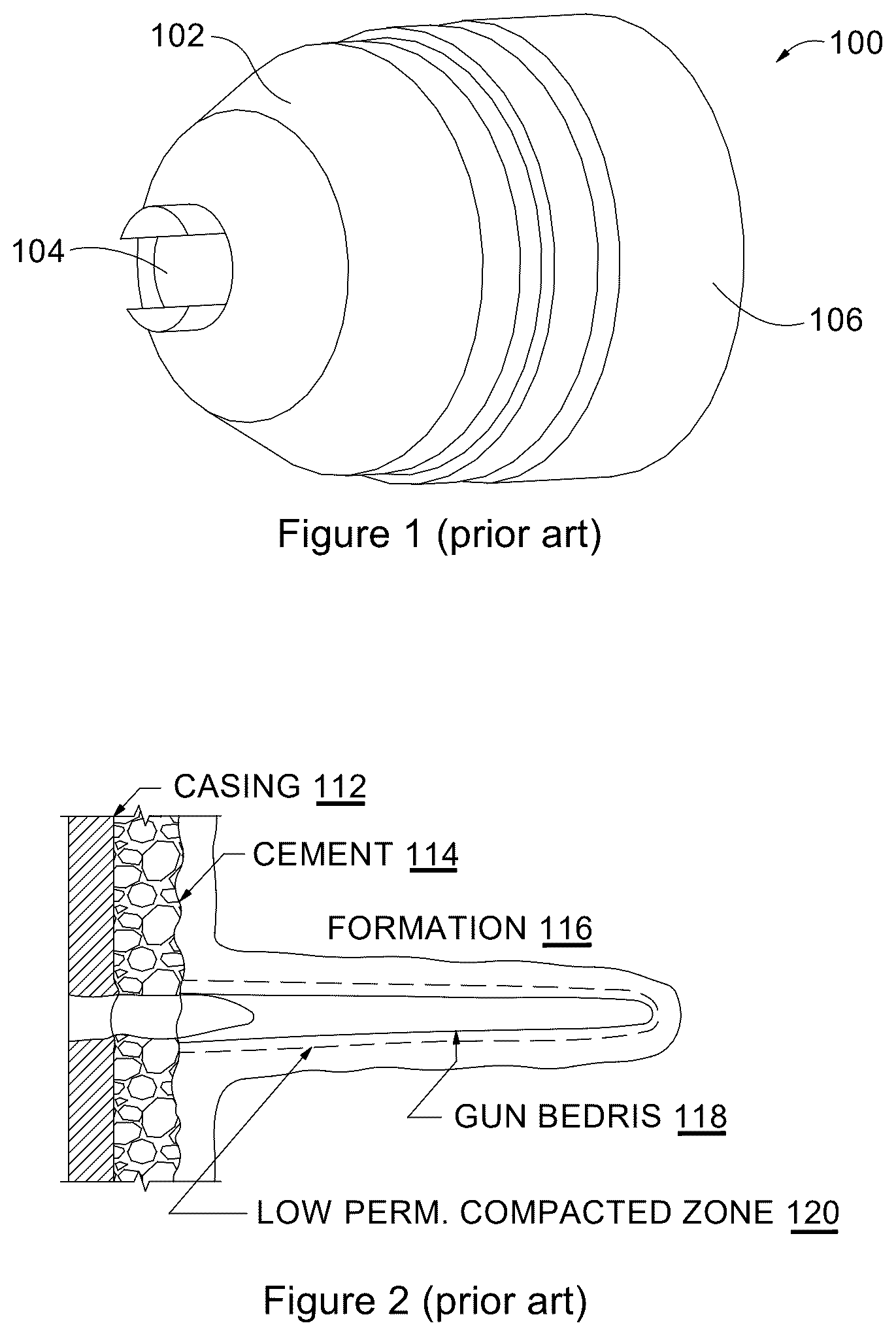 Patent US12460906 Figure 1 – Shaped charge liners with integrated tracers