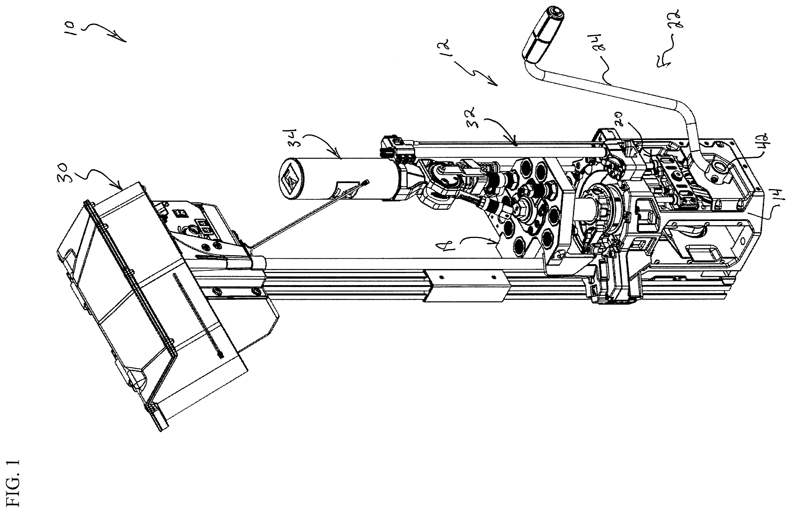 Patent US12460911 Figure 1 – Progressive ammunition press system