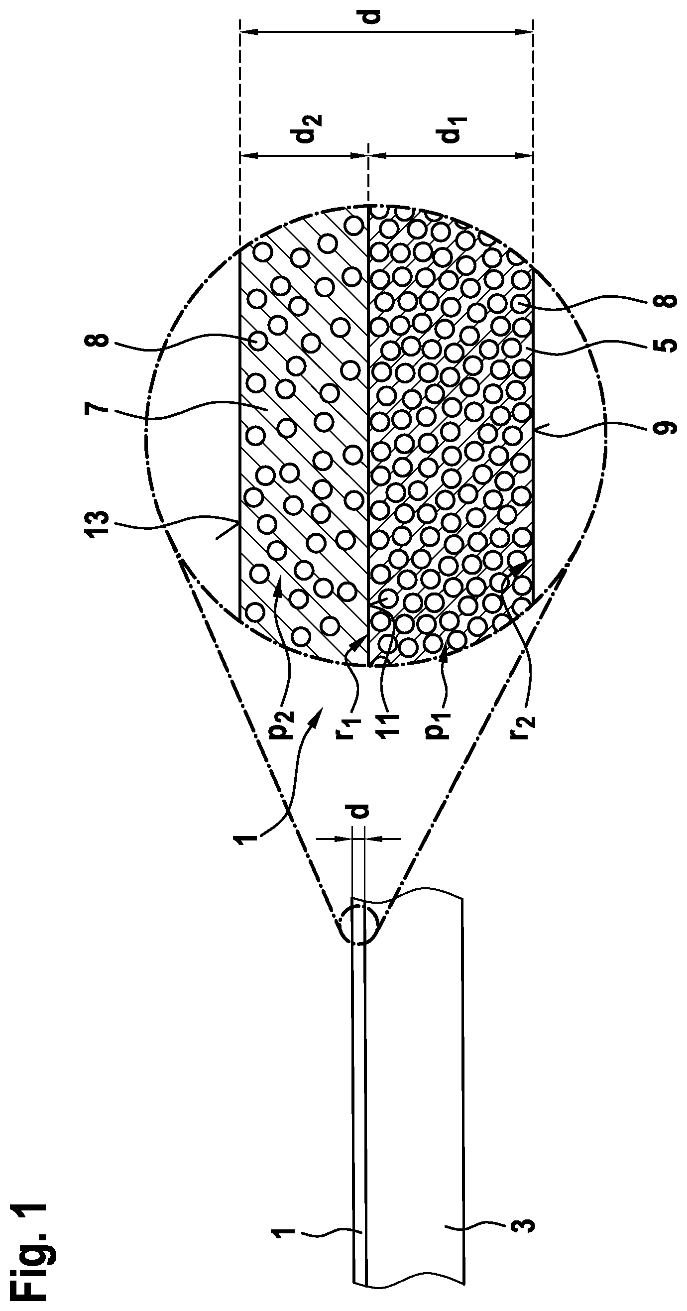 Patent US12460925 — Method for the computer assisted determination of physical properties of a porous layer disposed on a surface of substrate — Figure 1
