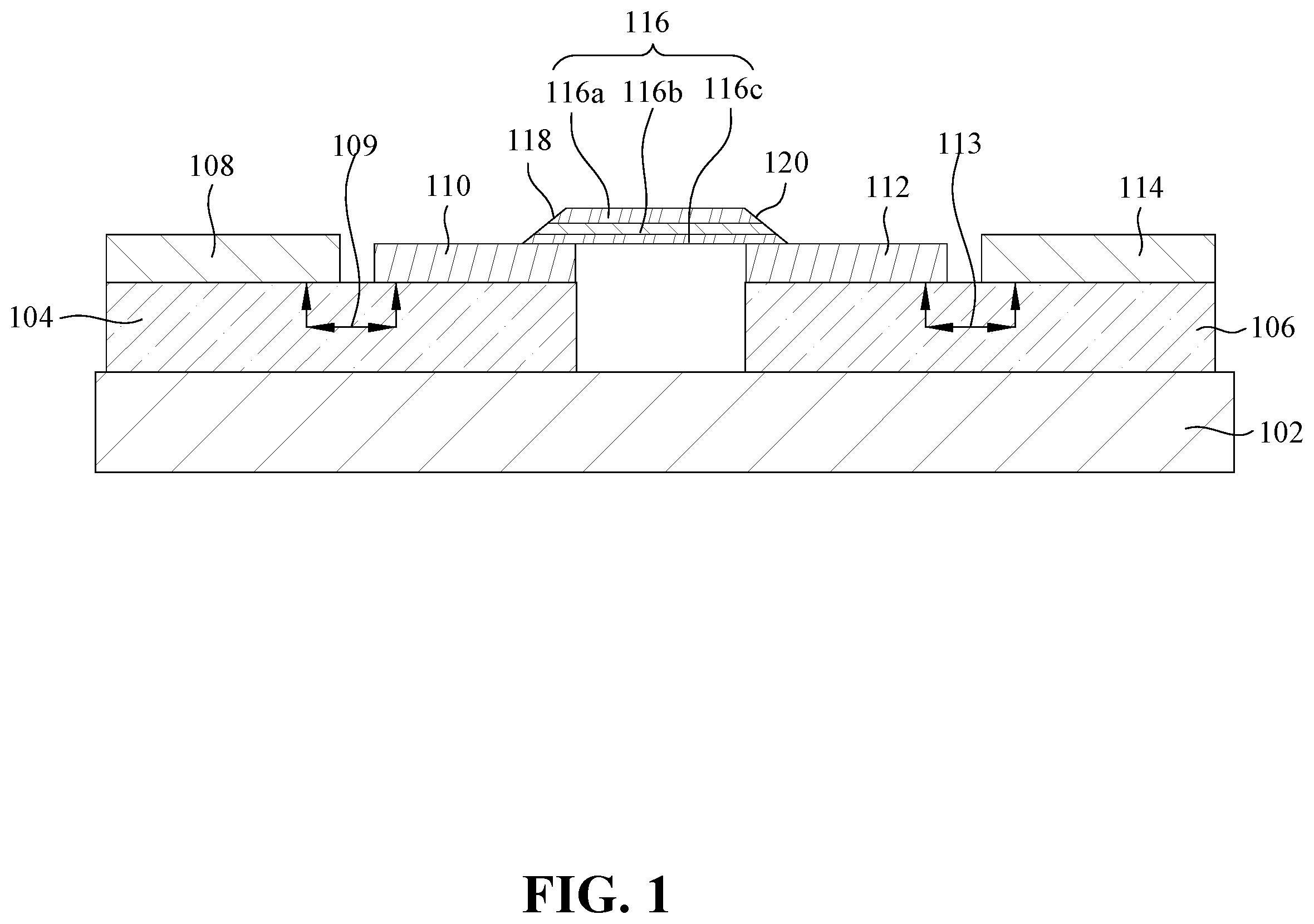 Patent US12468098 — Optical interposer for chip connection — Figure 1