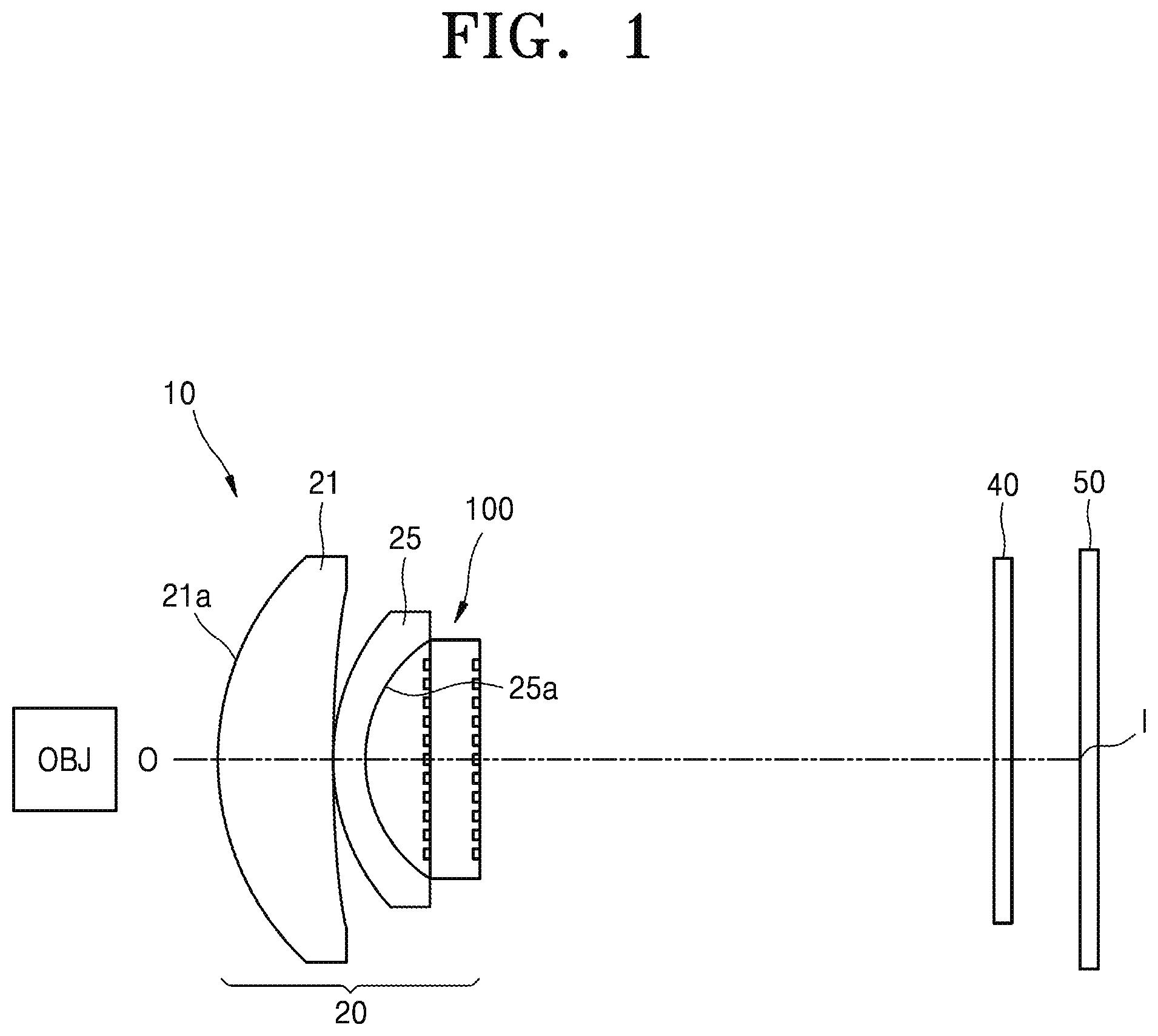 Patent US12468128 — Lens assembly, imaging apparatus including the lens assembly, and electronic apparatus including the lens assembly — Figure 1