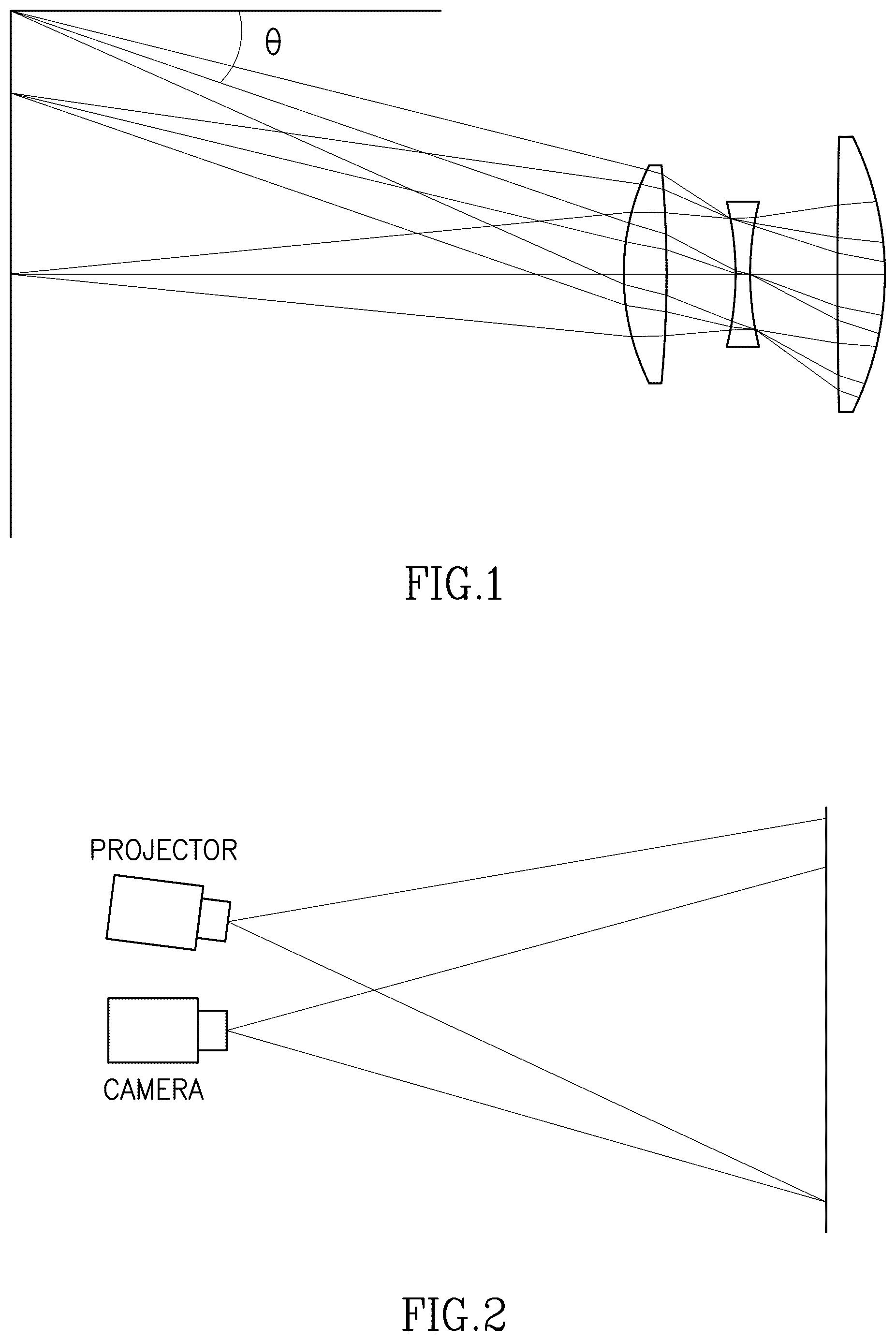 Patent US12468134 — Pattern projecting apparatus for use in a three-dimensional imaging arrangement — Figure 1