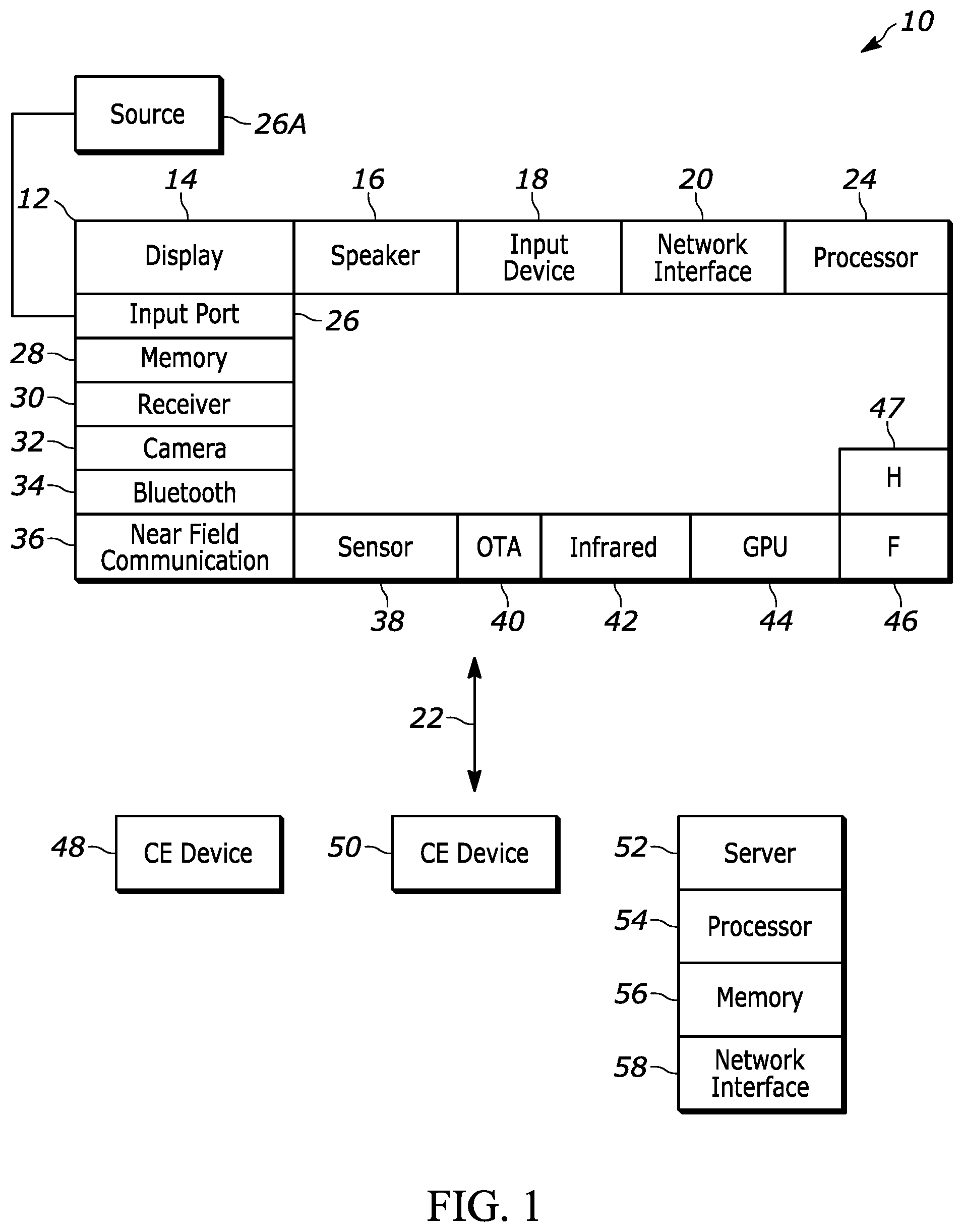 Patent US12468156 — System to detect add-on prescription lenses to VR HMDs with eye tracking — Figure 1