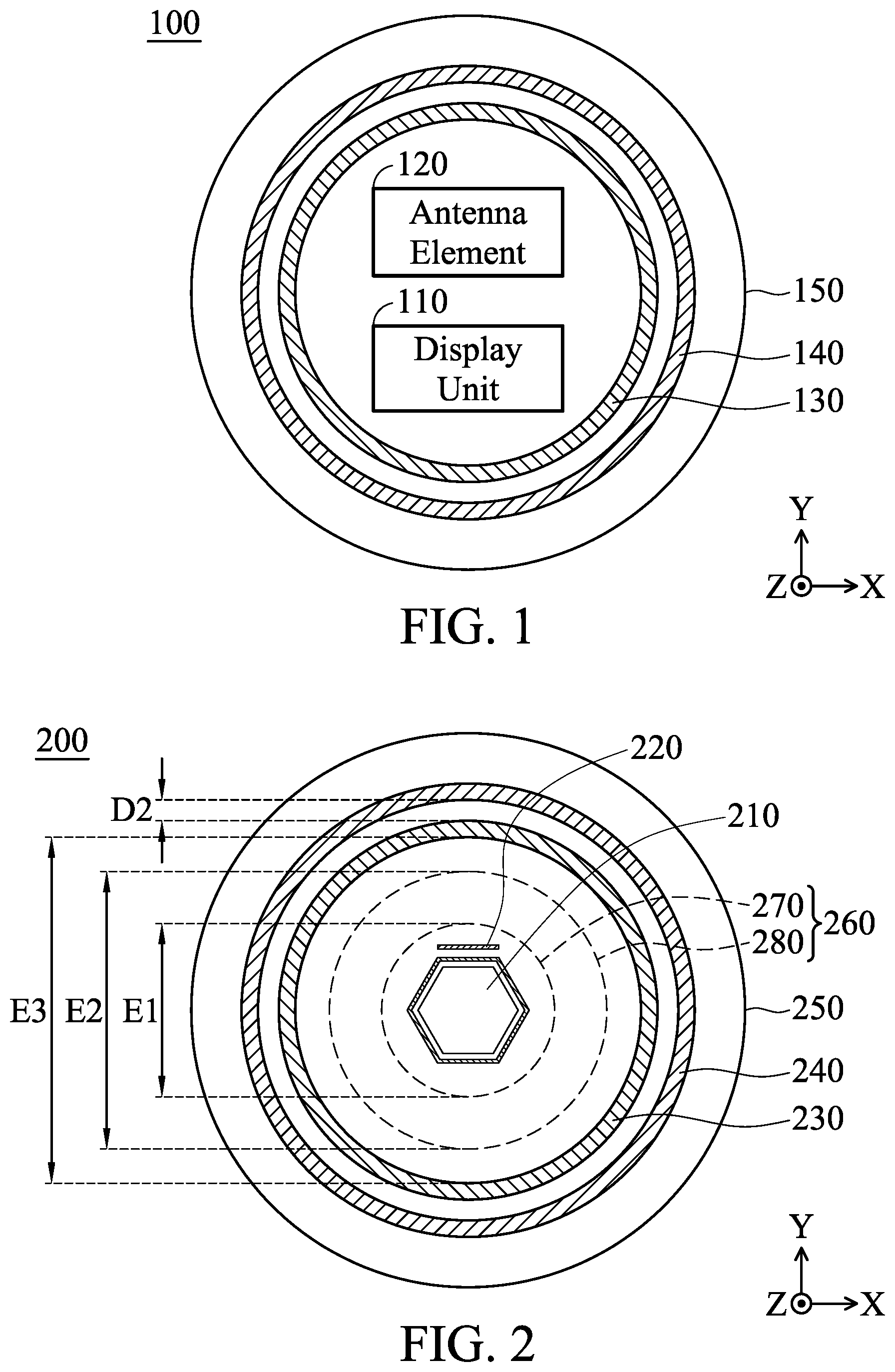 Patent US12468180 — Contact lens for communication — Figure 1