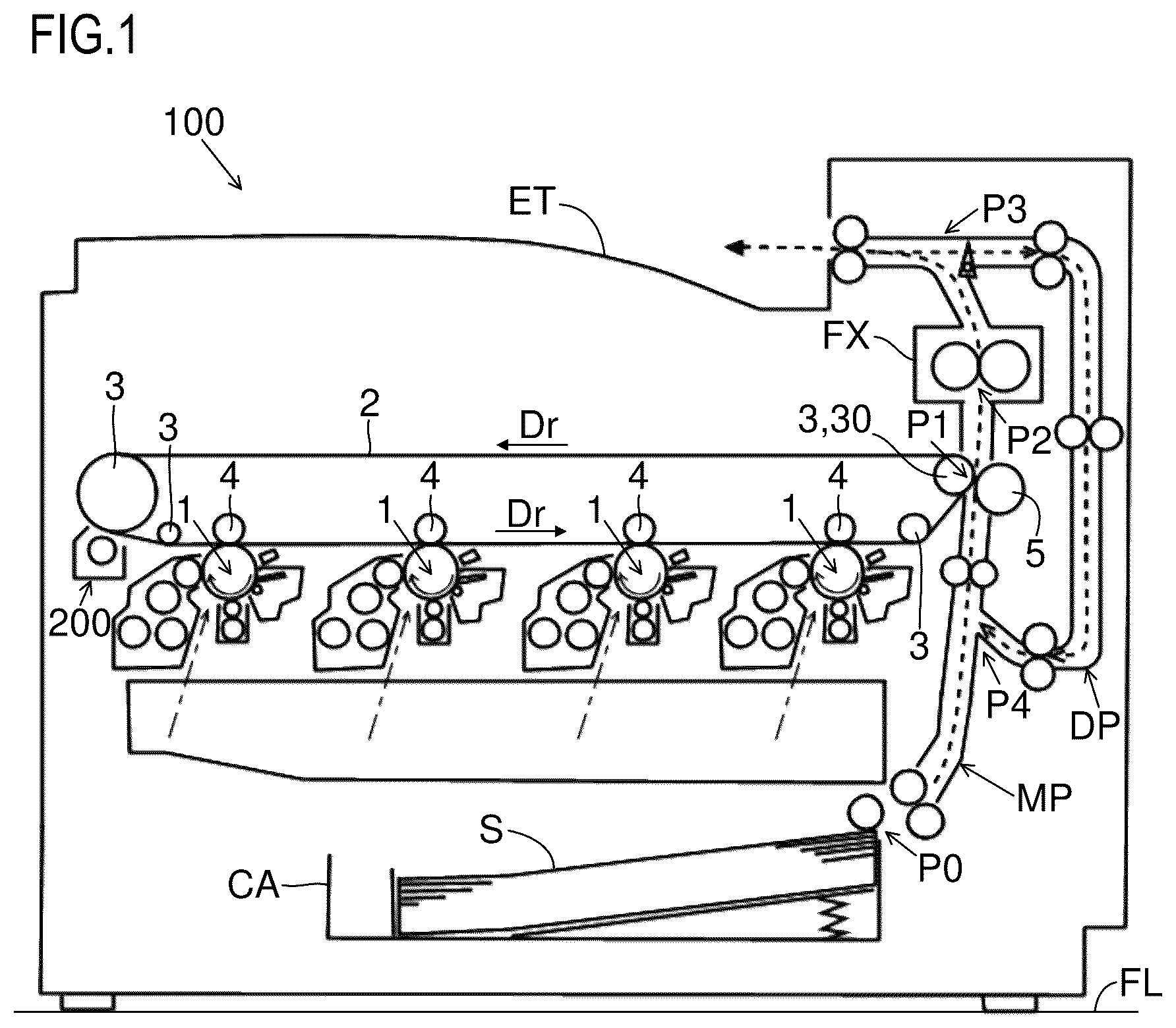 Patent US12468242 — Image forming apparatus — Figure 1