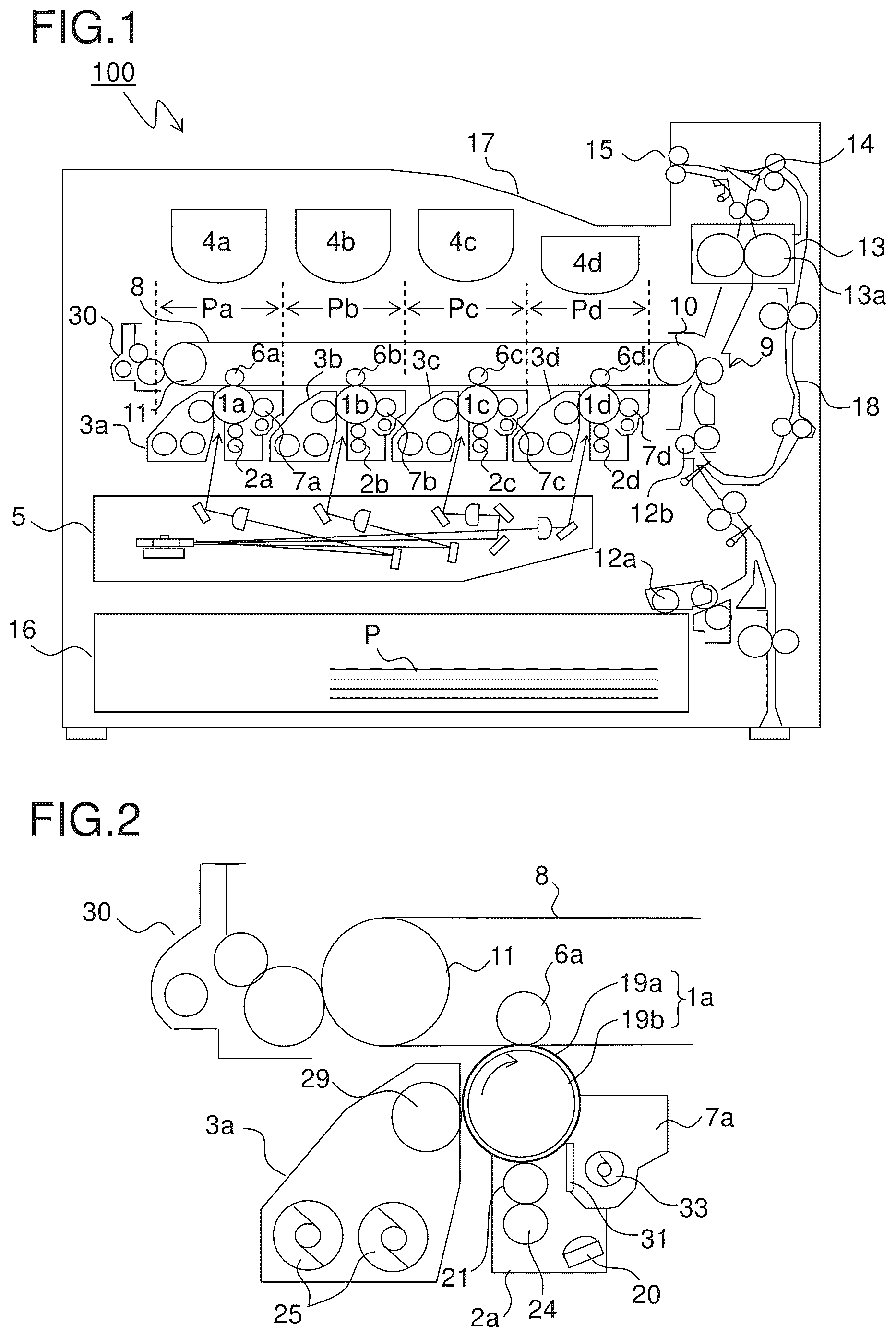 Patent US12468249 — Two-component developing type image forming apparatus provided with an image carrying member having an organic photosensitive layer — Figure 1