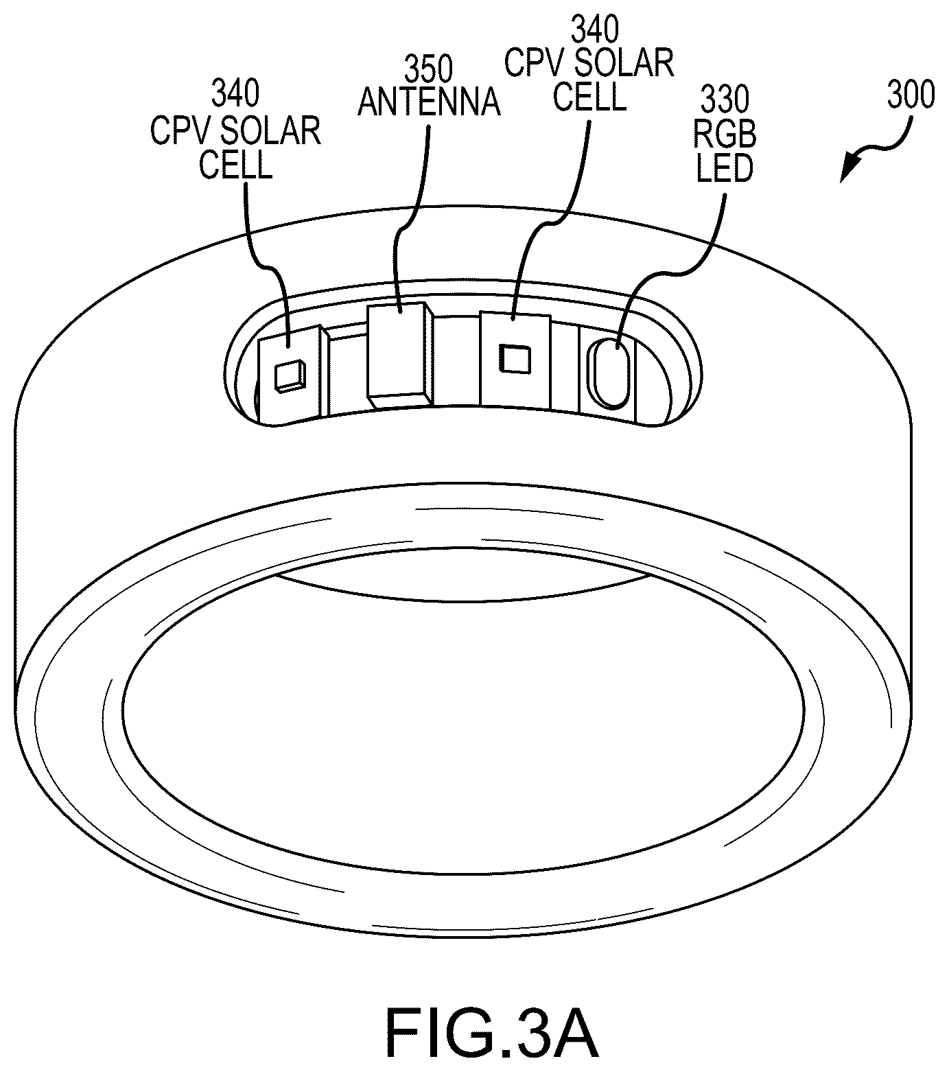 Patent US12468342 Figure 5 – Wearable computing device