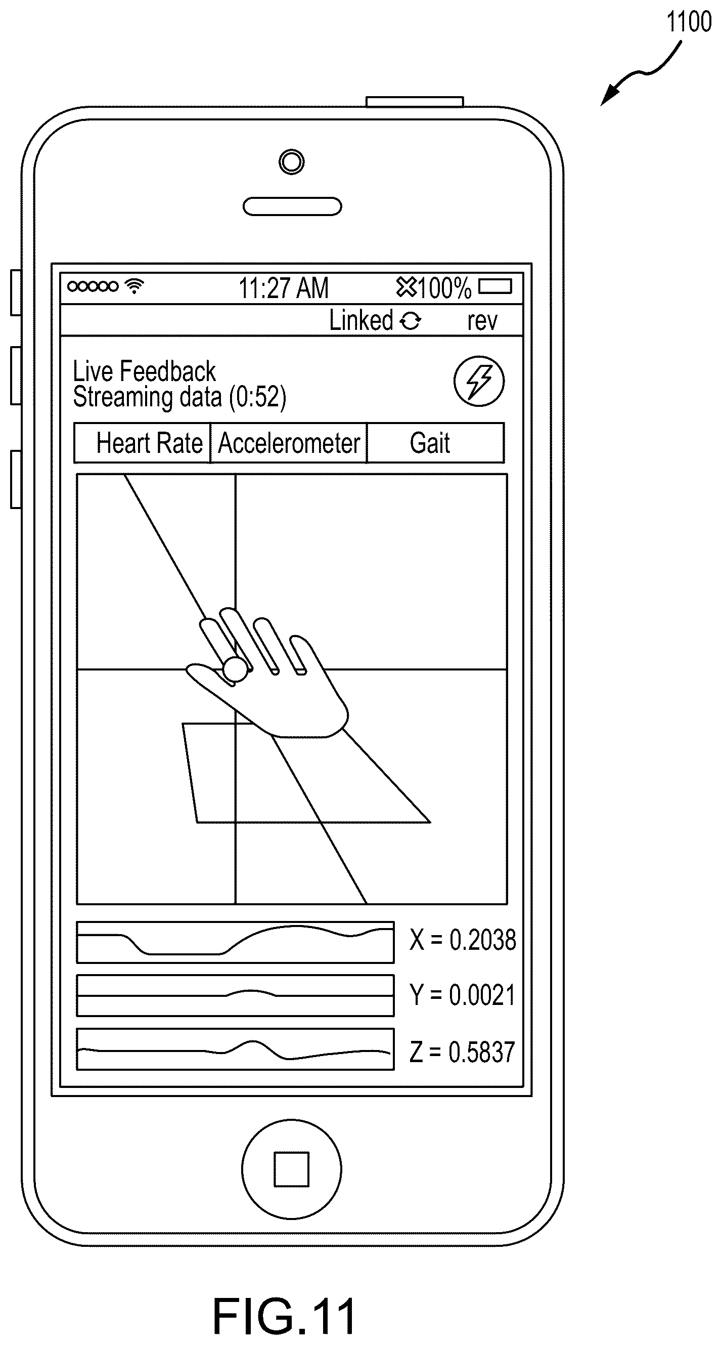 Patent US12468342 Figure 16 – Wearable computing device