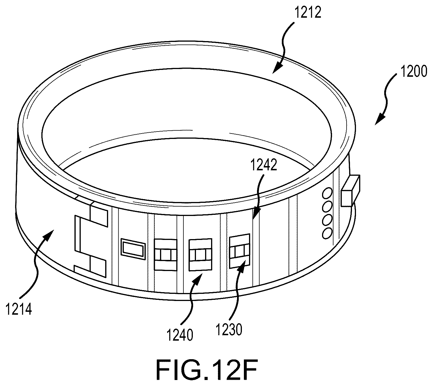 Patent US12468342 Figure 19 – Wearable computing device