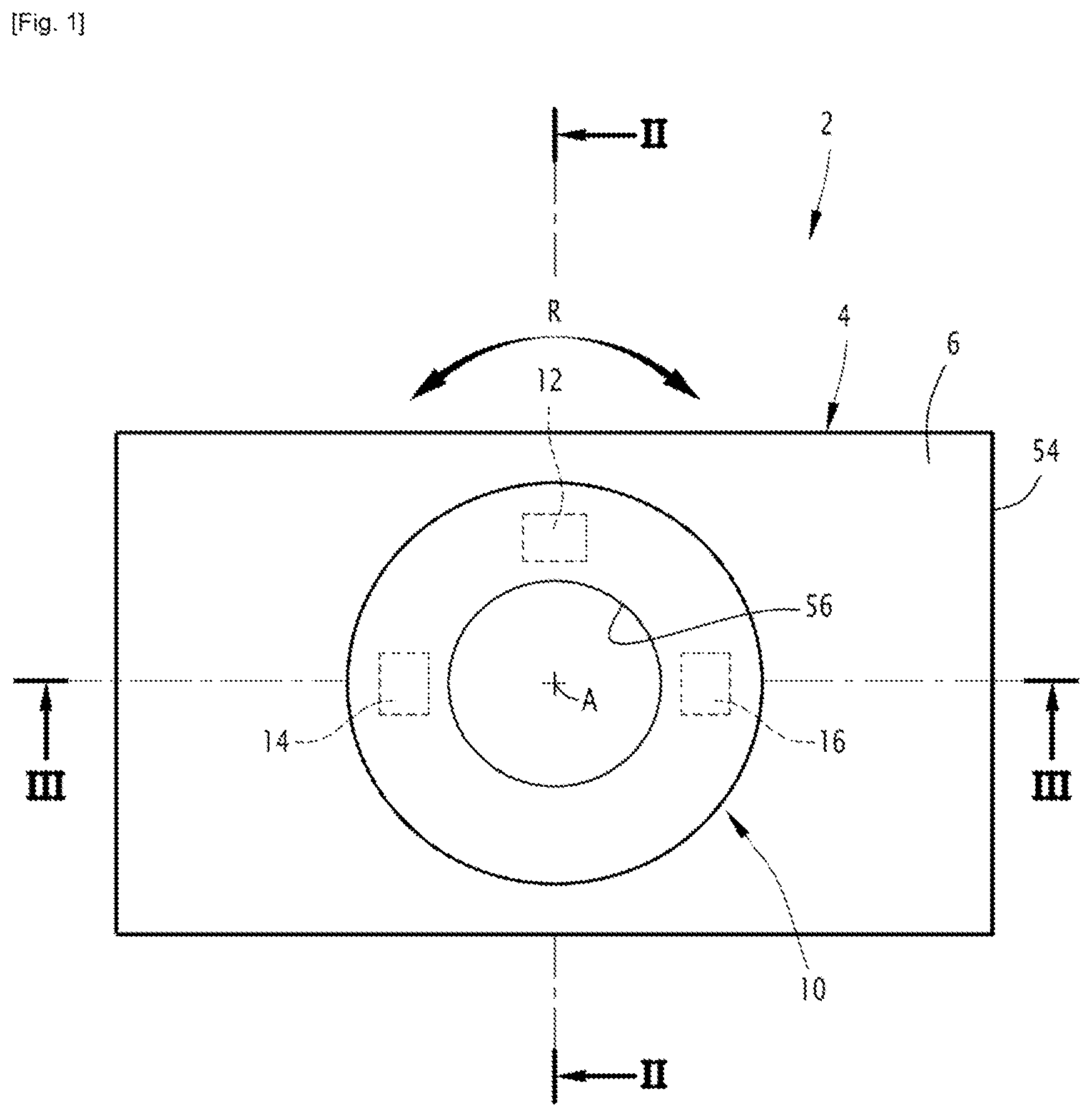 Patent US12468410 — Human-machine interface device and vehicle comprising such a human-machine interface device — Figure 1