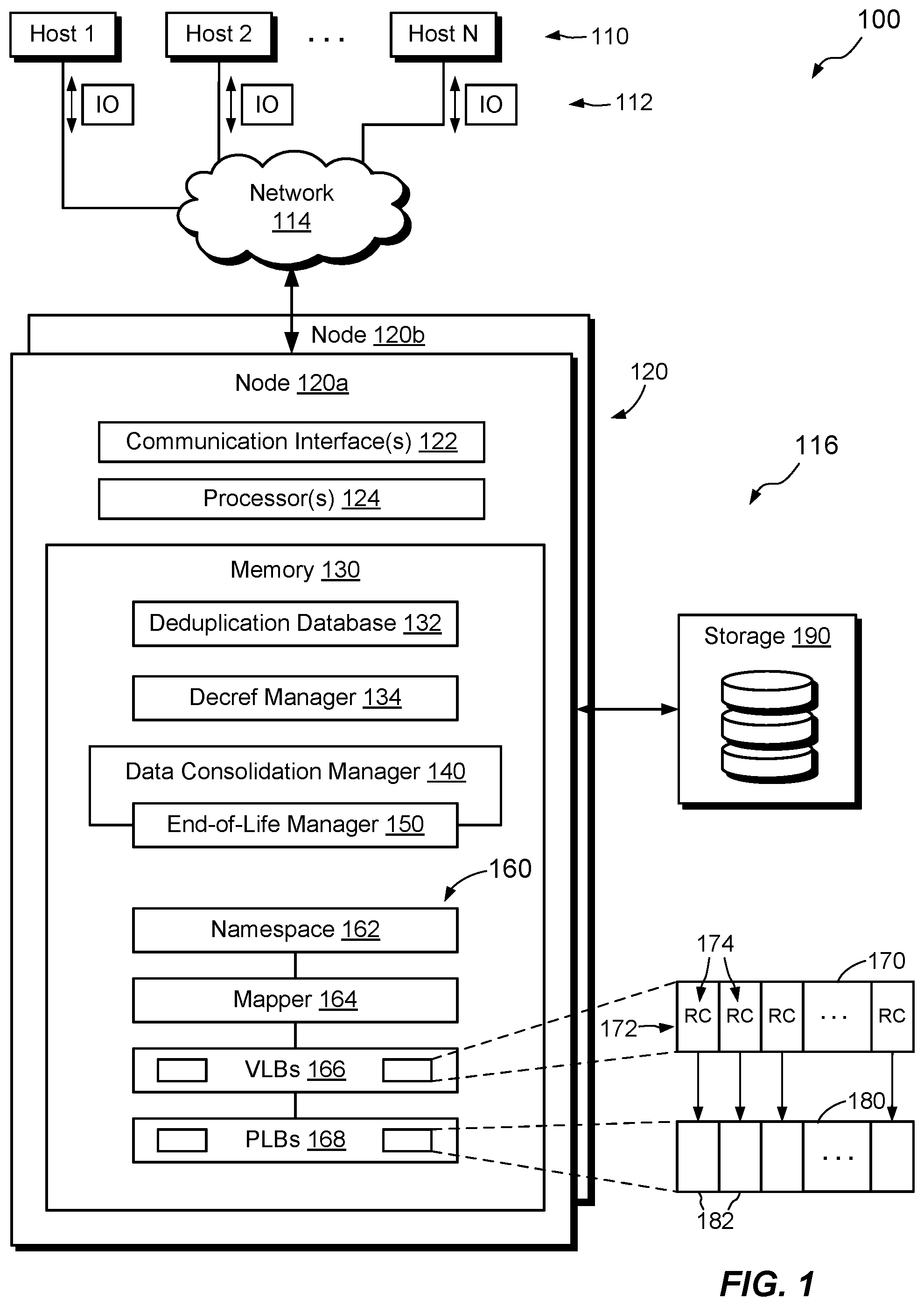 Patent US12468472 — End-of-life data page processing — Figure 1