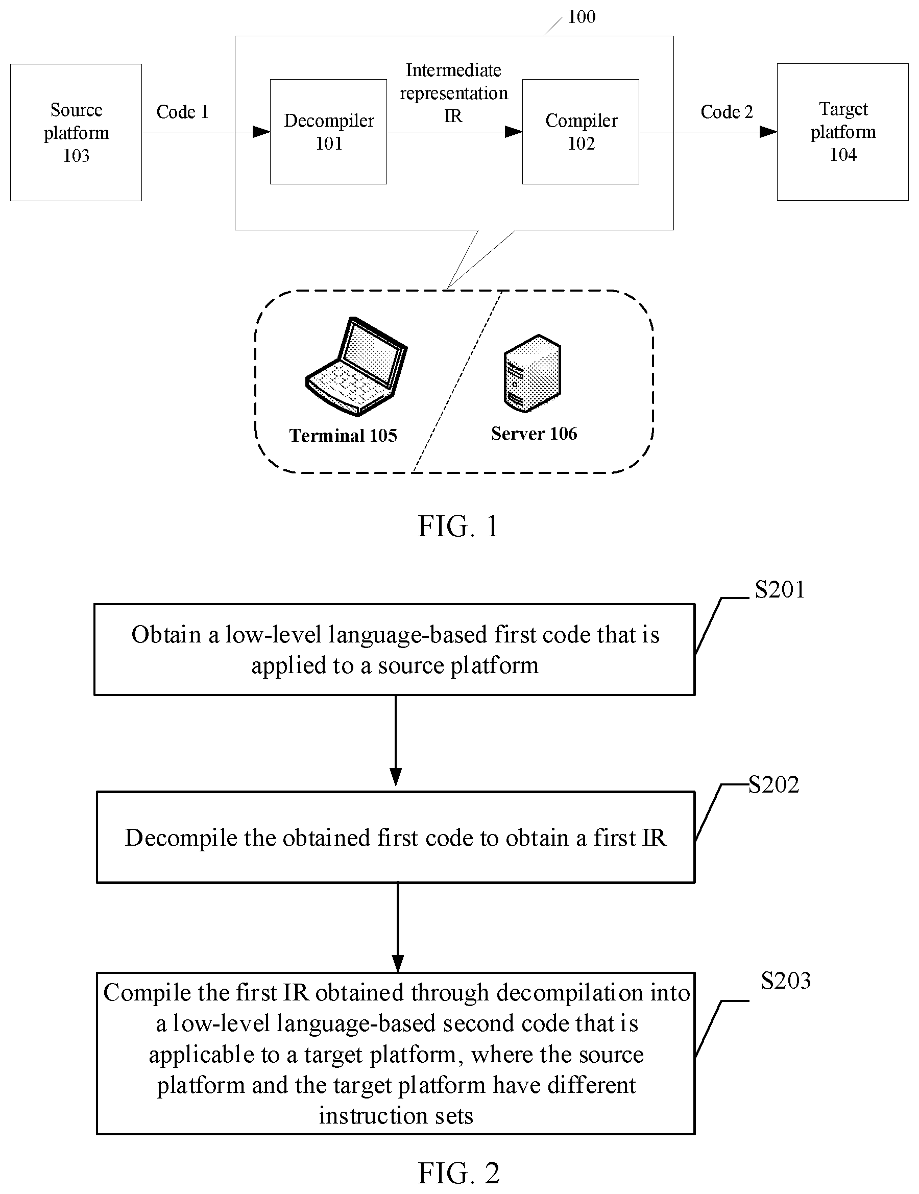Patent US12468514 — Code processing method and apparatus, and storage medium — Figure 1