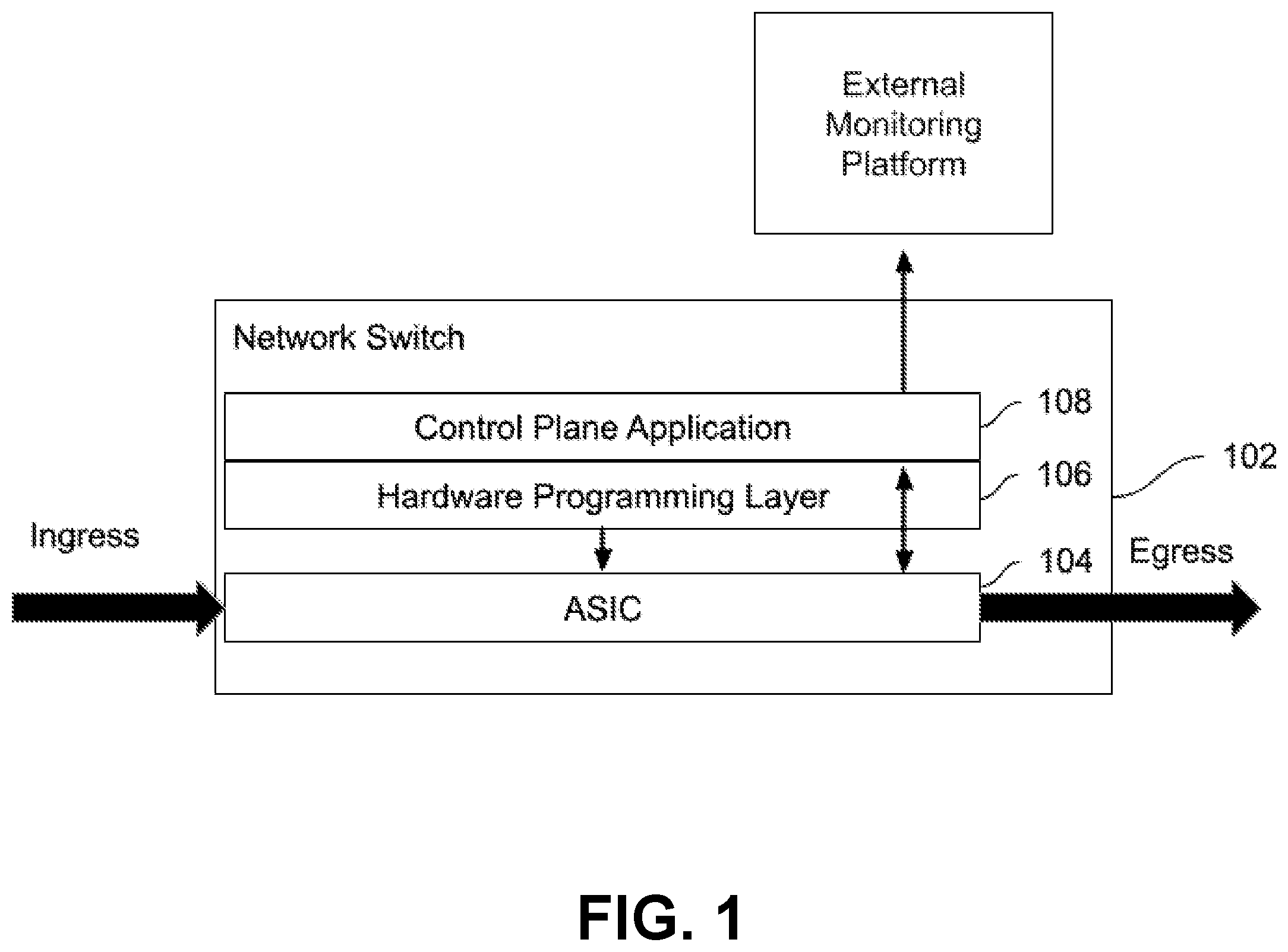 Patent US12468592 — Systems and methods for providing insights, analytics, and monitoring on the criticality of applications impacted by link failures — Figure 1