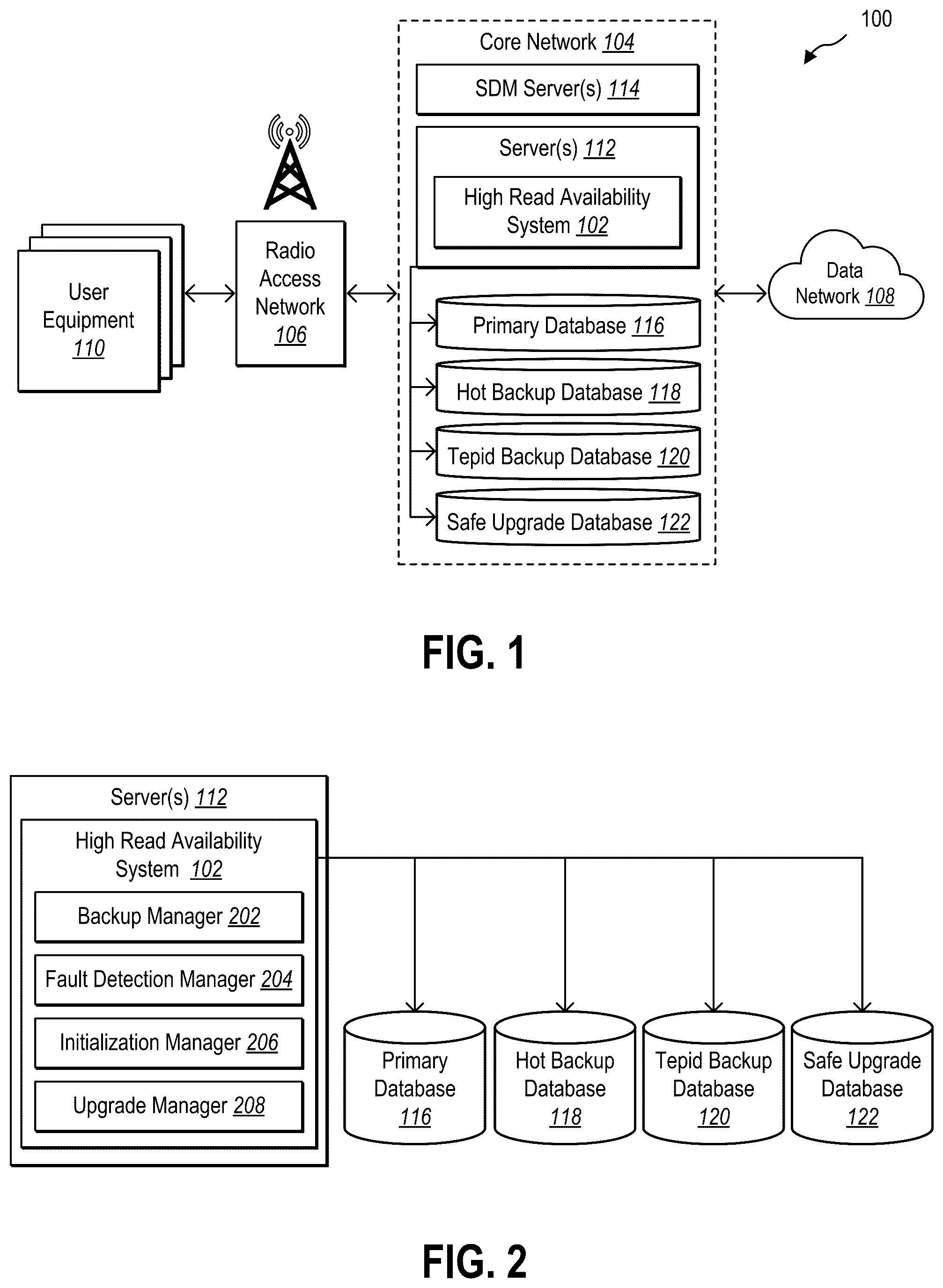 Patent US12468603 — Providing extremely high read availability in a telecommunication environment — Figure 1