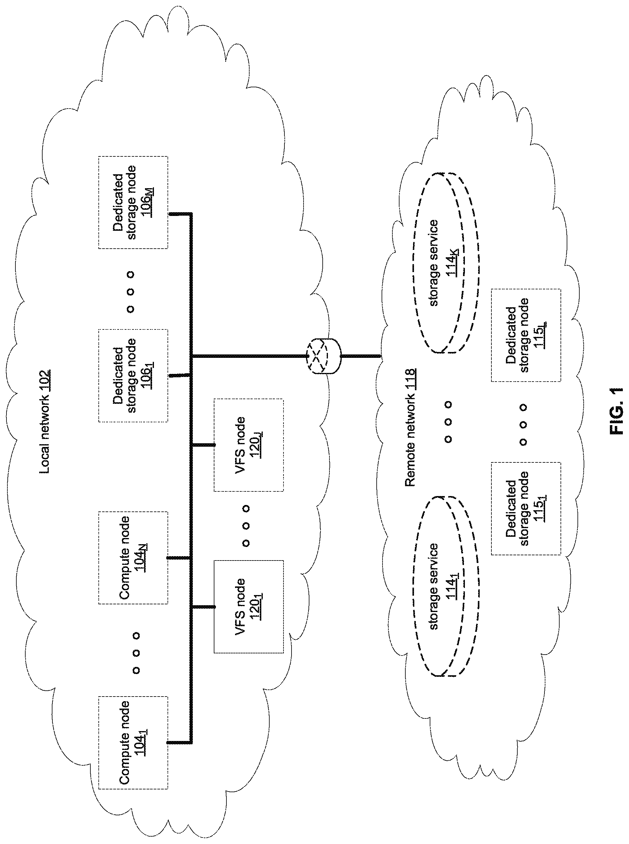 Patent US12468610 — Methods and systems for rapid failure recovery for a distributed storage system — Figure 1