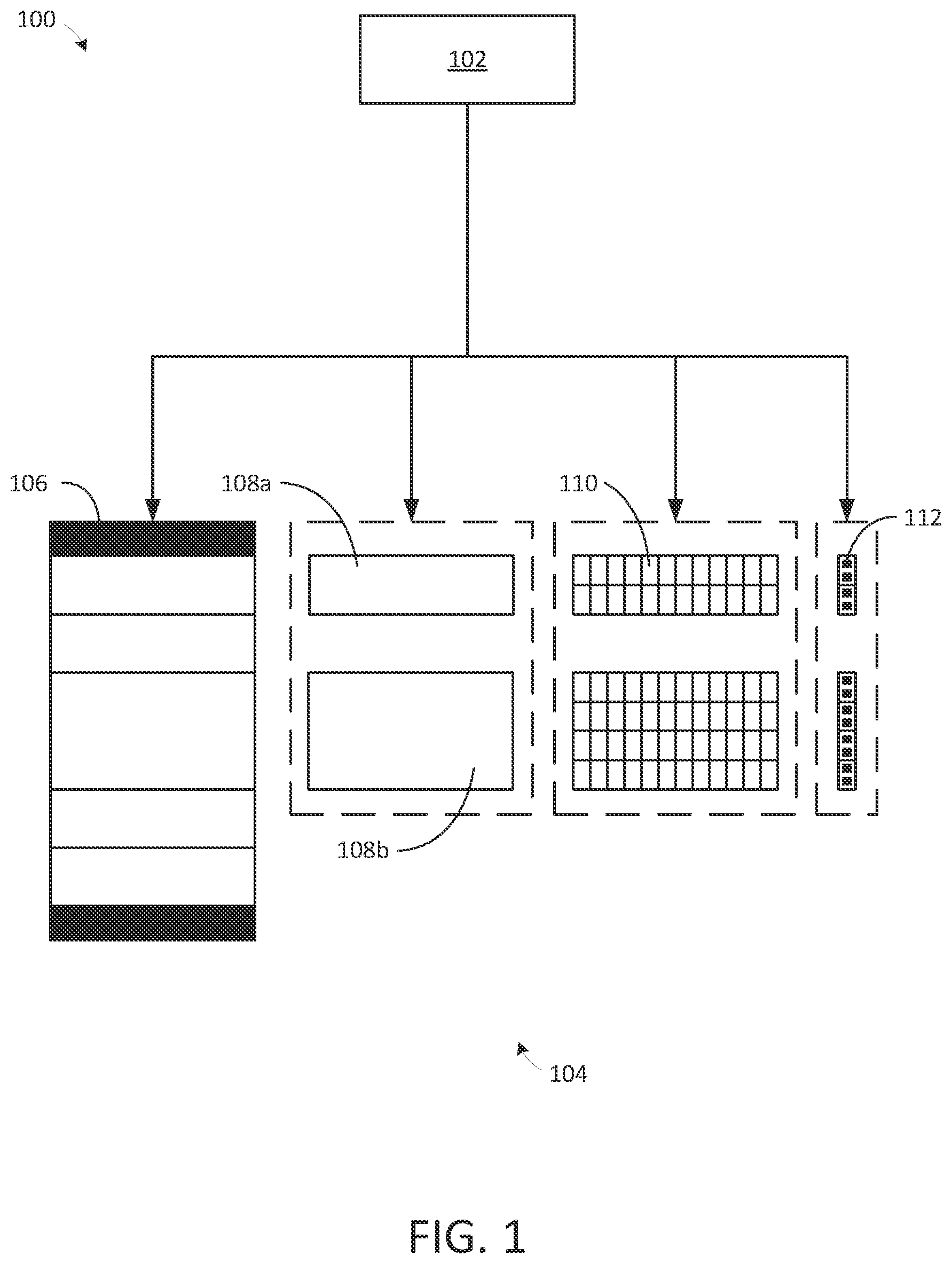 Patent US12468628 Figure 1 – Systems and methods for synchronous cell switching for scalable memory