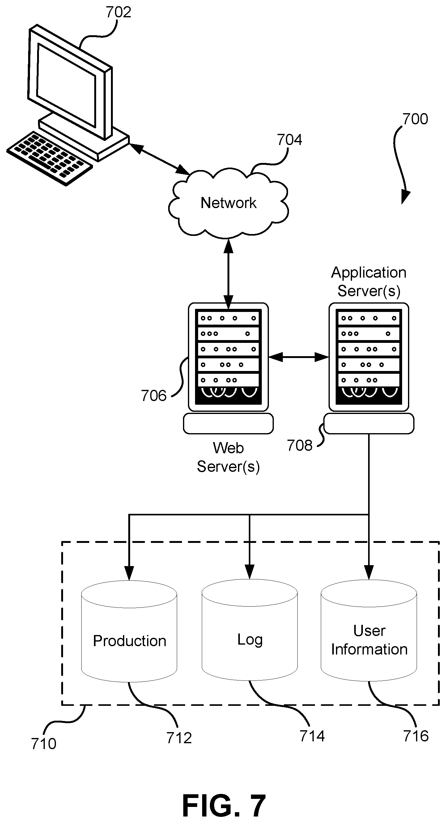 Patent US12468663 Figure 7 – Lightweight in-memory database with HTTP-based synchronization