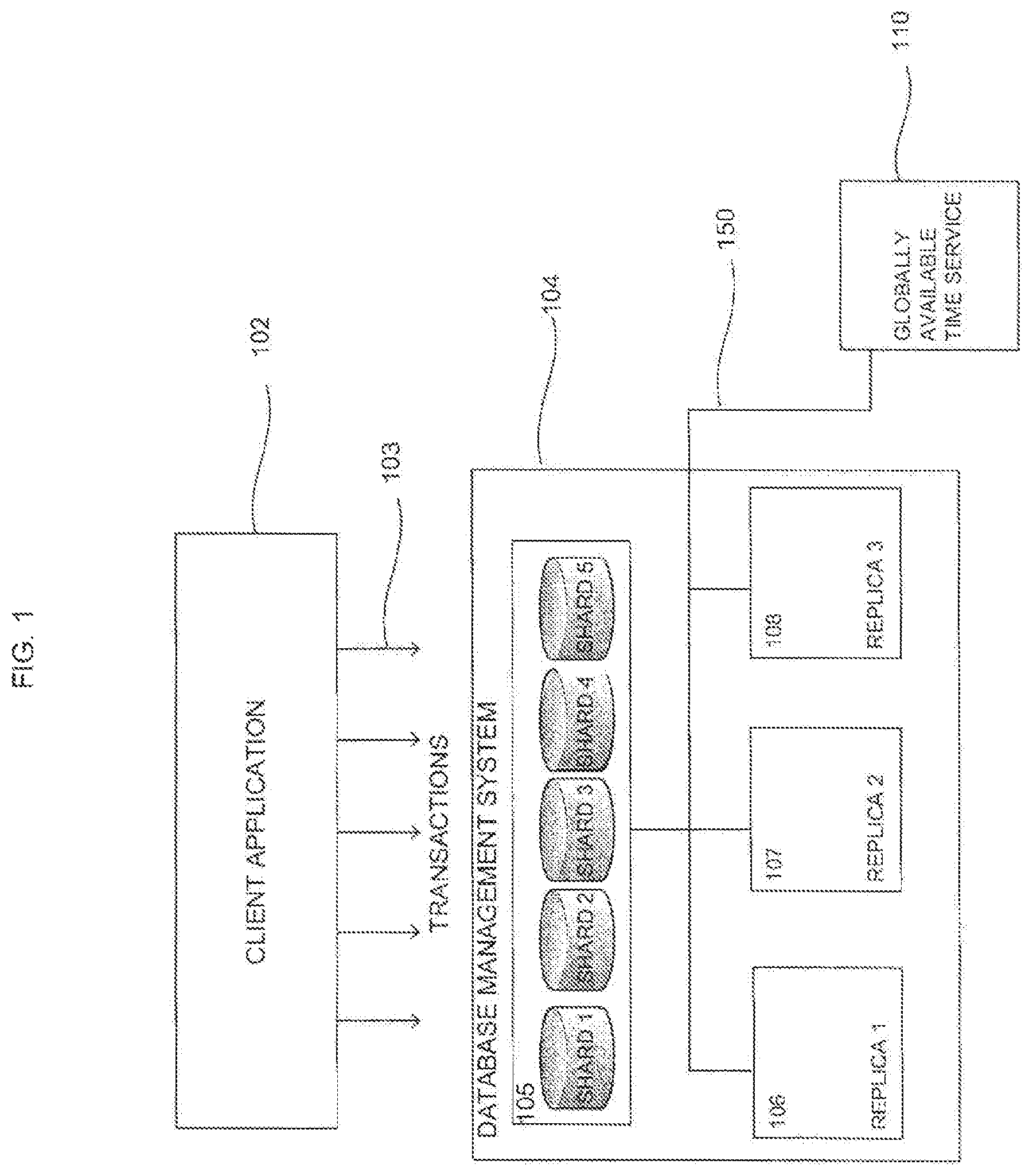 Patent US12468667 — Time reservations for ensuring consistent reads in a distributed database without logging — Figure 1