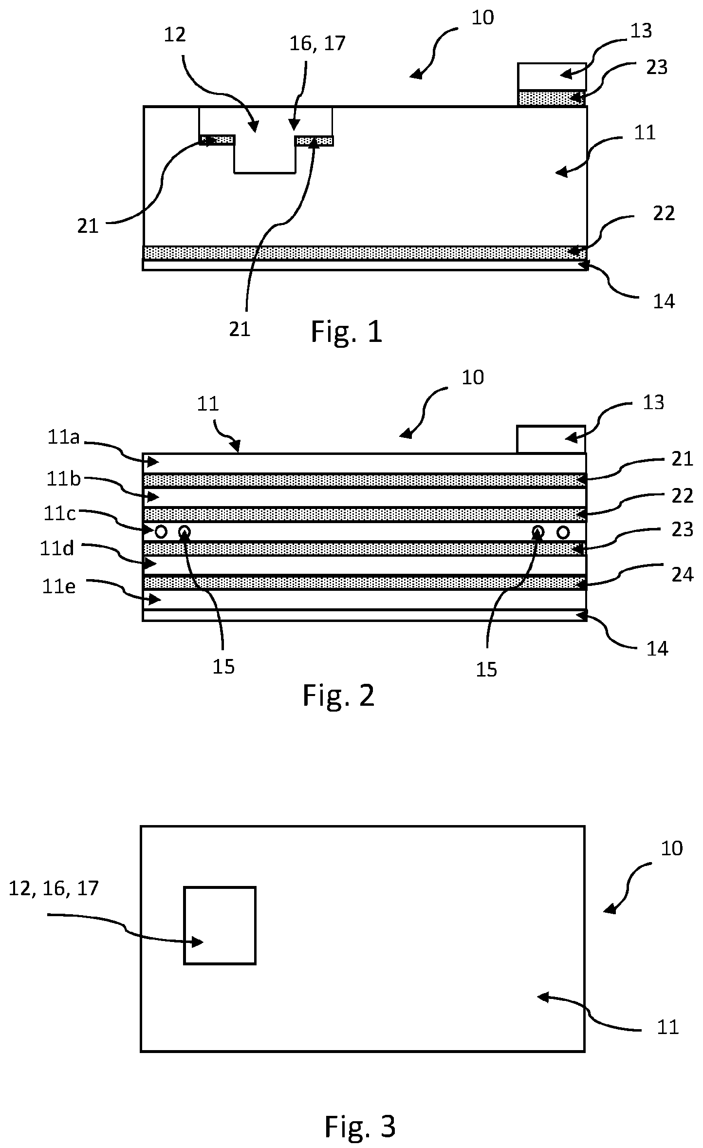 Patent US12468917 — Card-like data carrier, and method for detaching an adhesive connection for a card-like data carrier — Figure 1