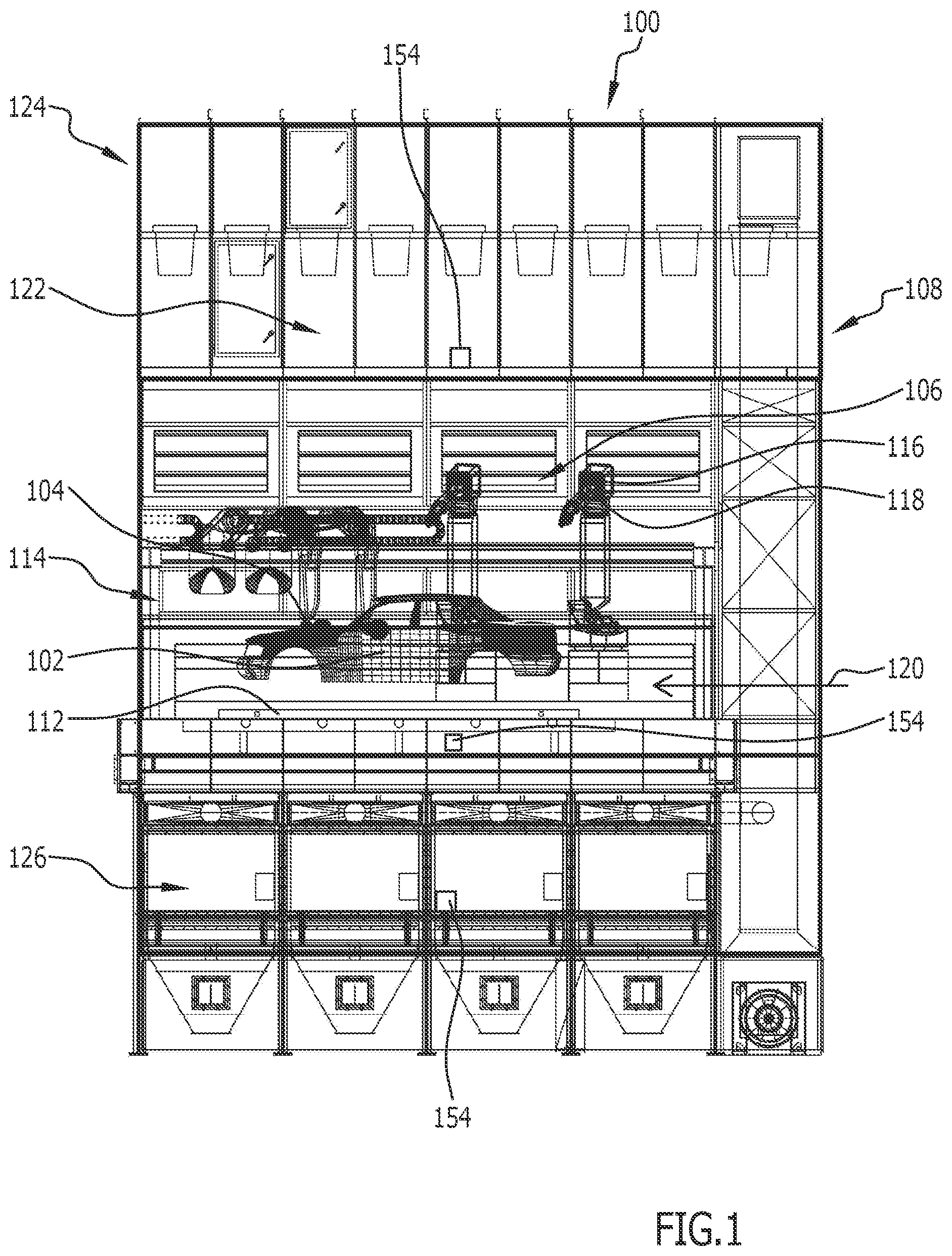 Patent US12468996 — Method for checking workpieces, checking facility and treatment facility — Figure 1