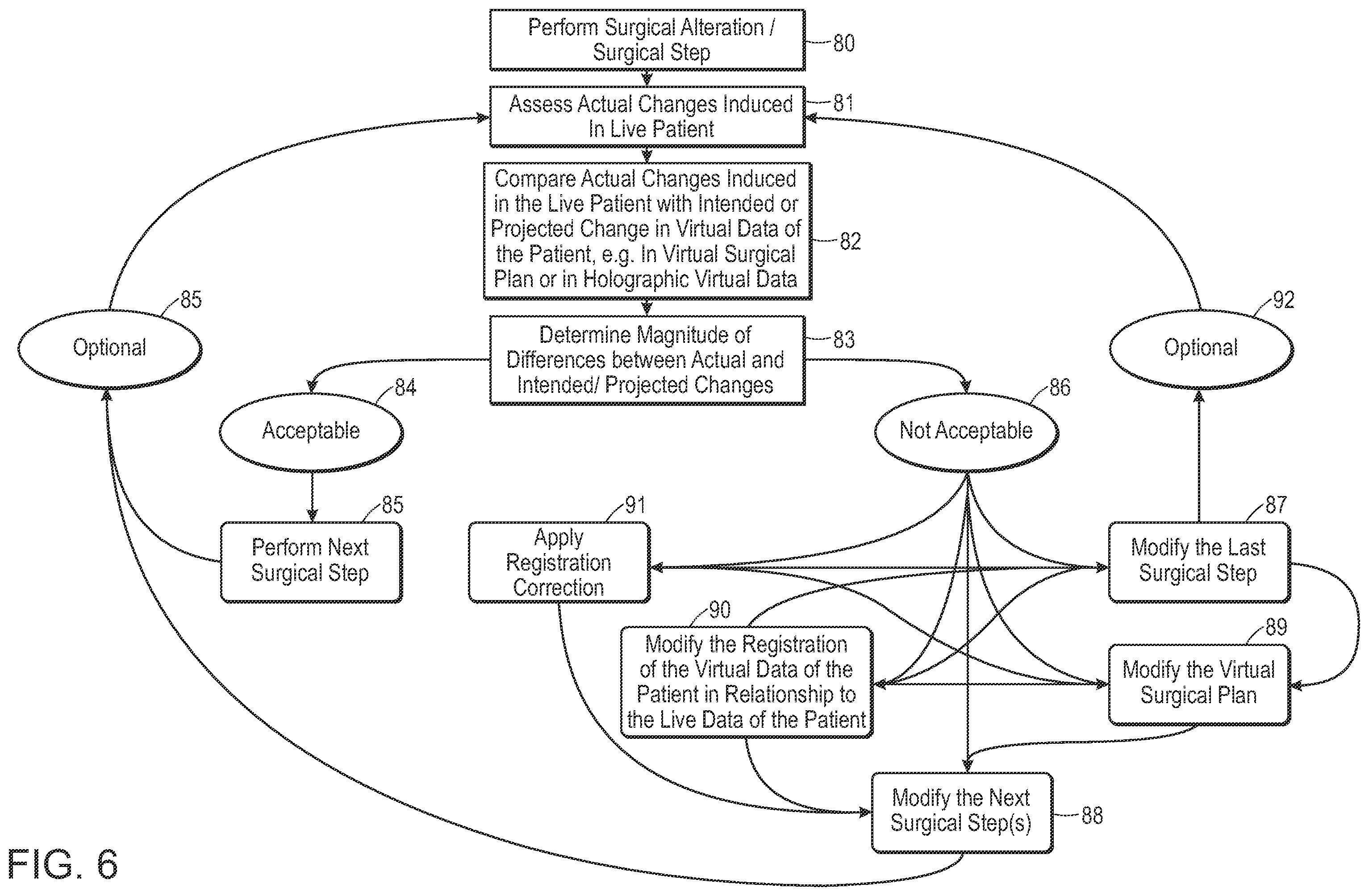 Patent US12472000 Figure 8 – Augmented reality system for monitoring size and laterality of physical implants during surgery and for billing and invoicing