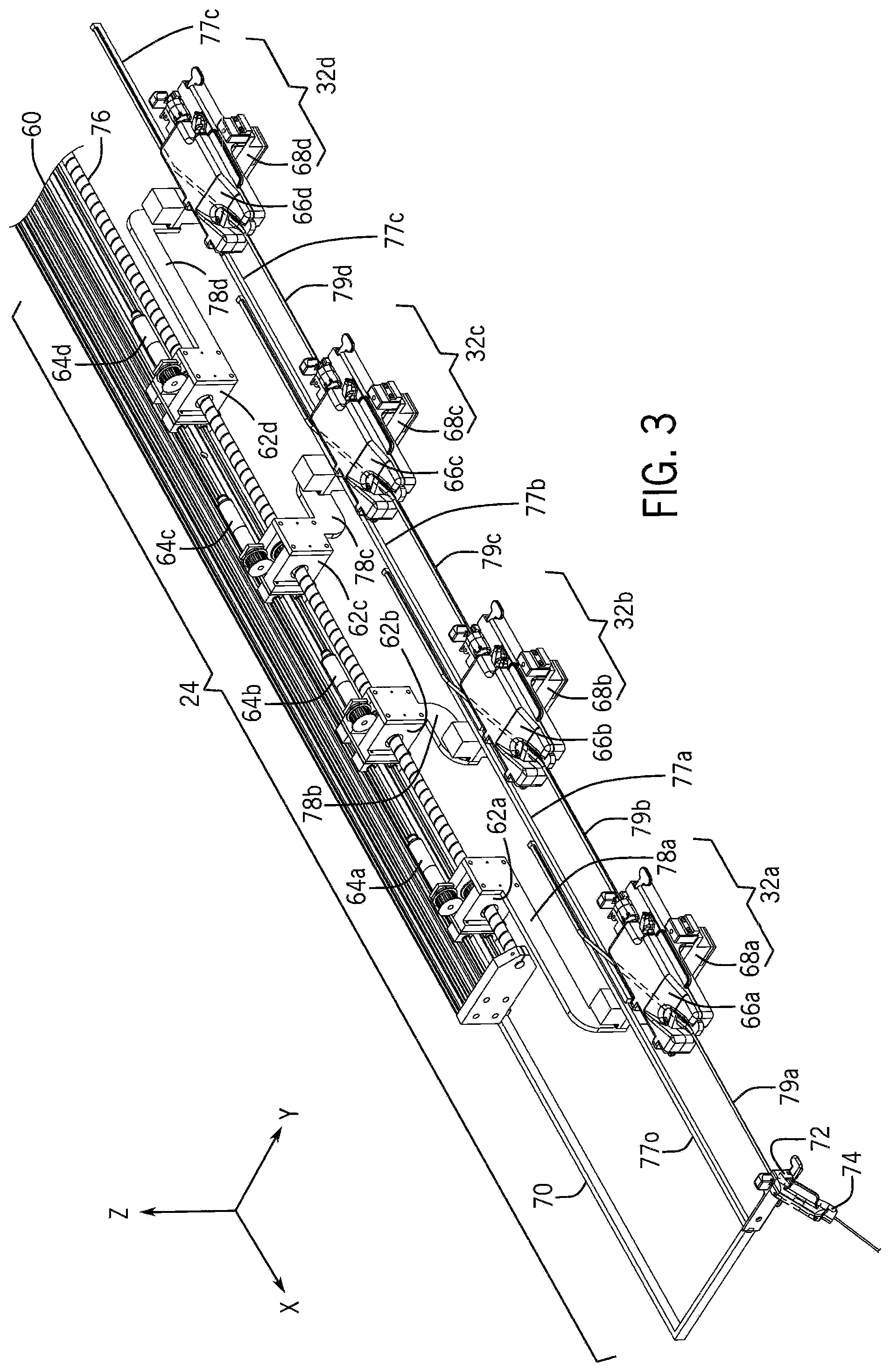 Patent US12472023 Figure 3 – Systems and methods for a control station for robotic interventional procedures using a plurality of elongated medical devices