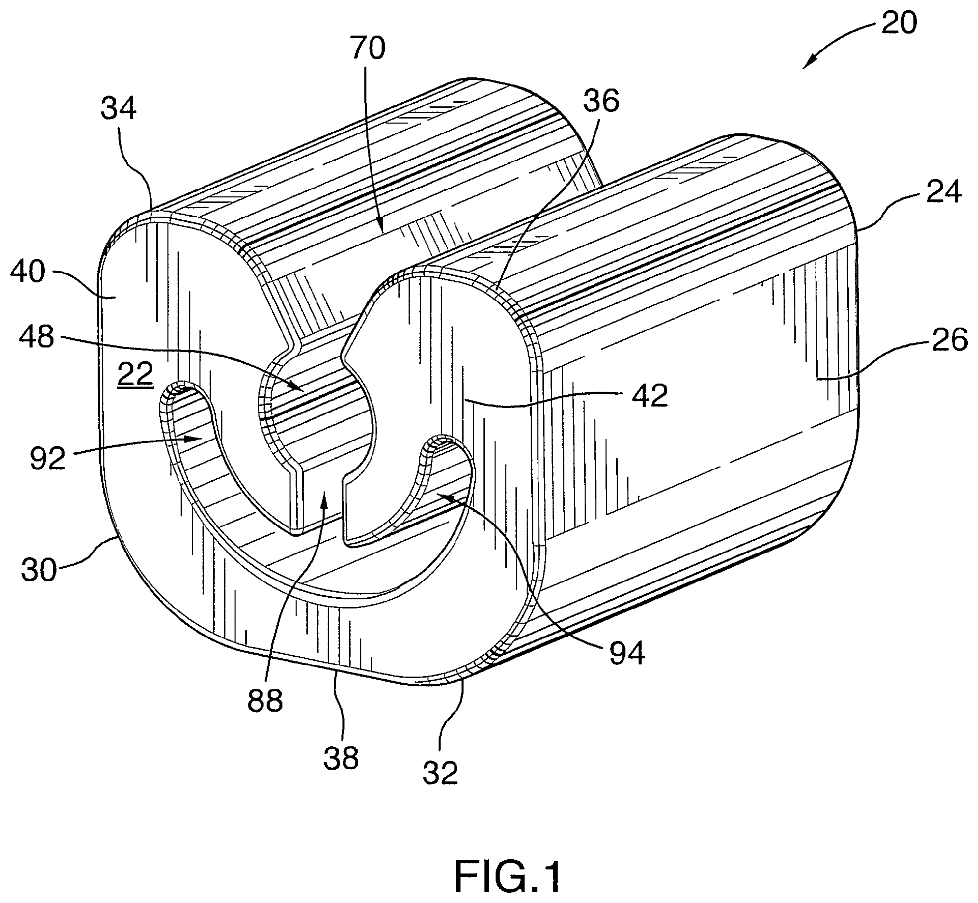 Patent US12472034 — Orthodontic gripping device — Figure 1