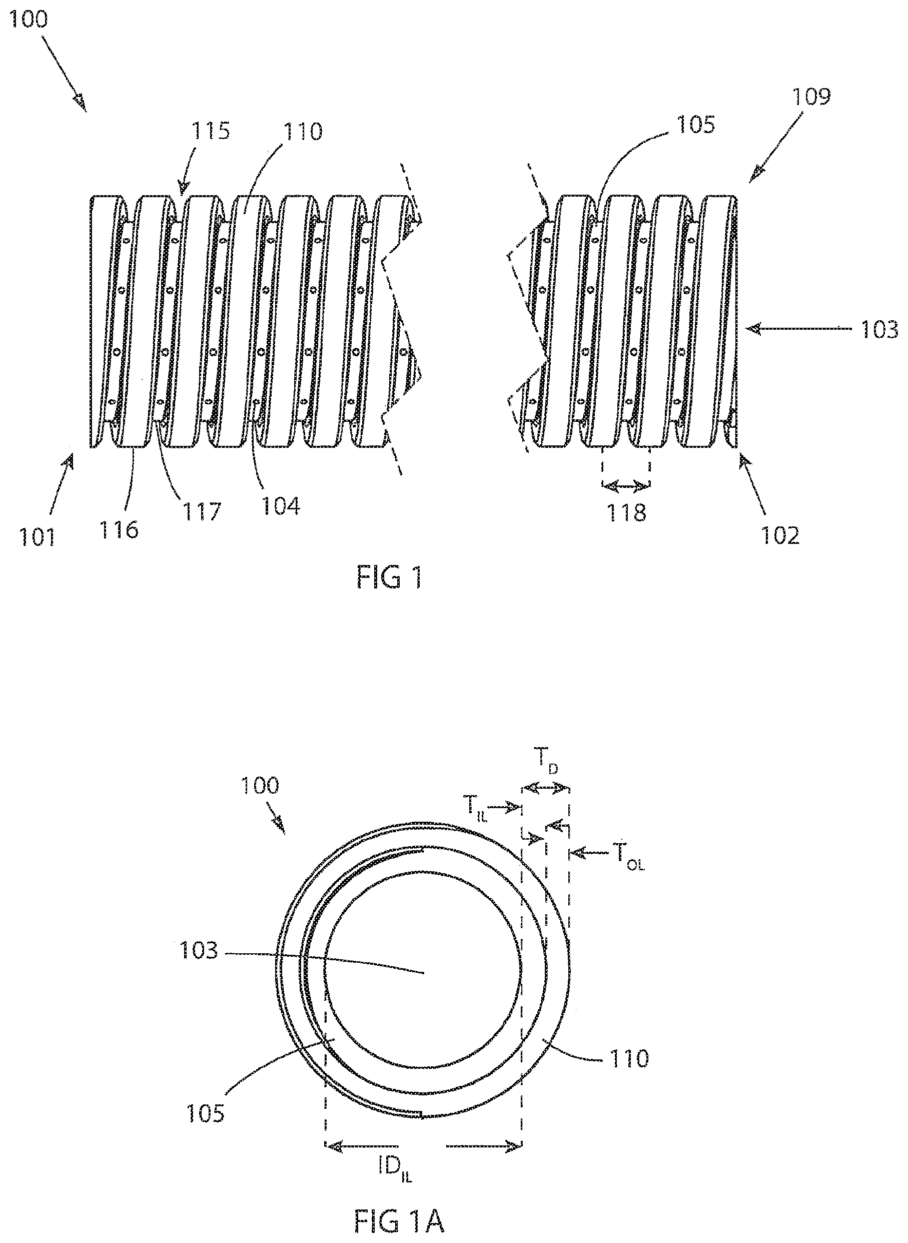 Patent US12472053 — Multiple layer vascular graft — Figure 1