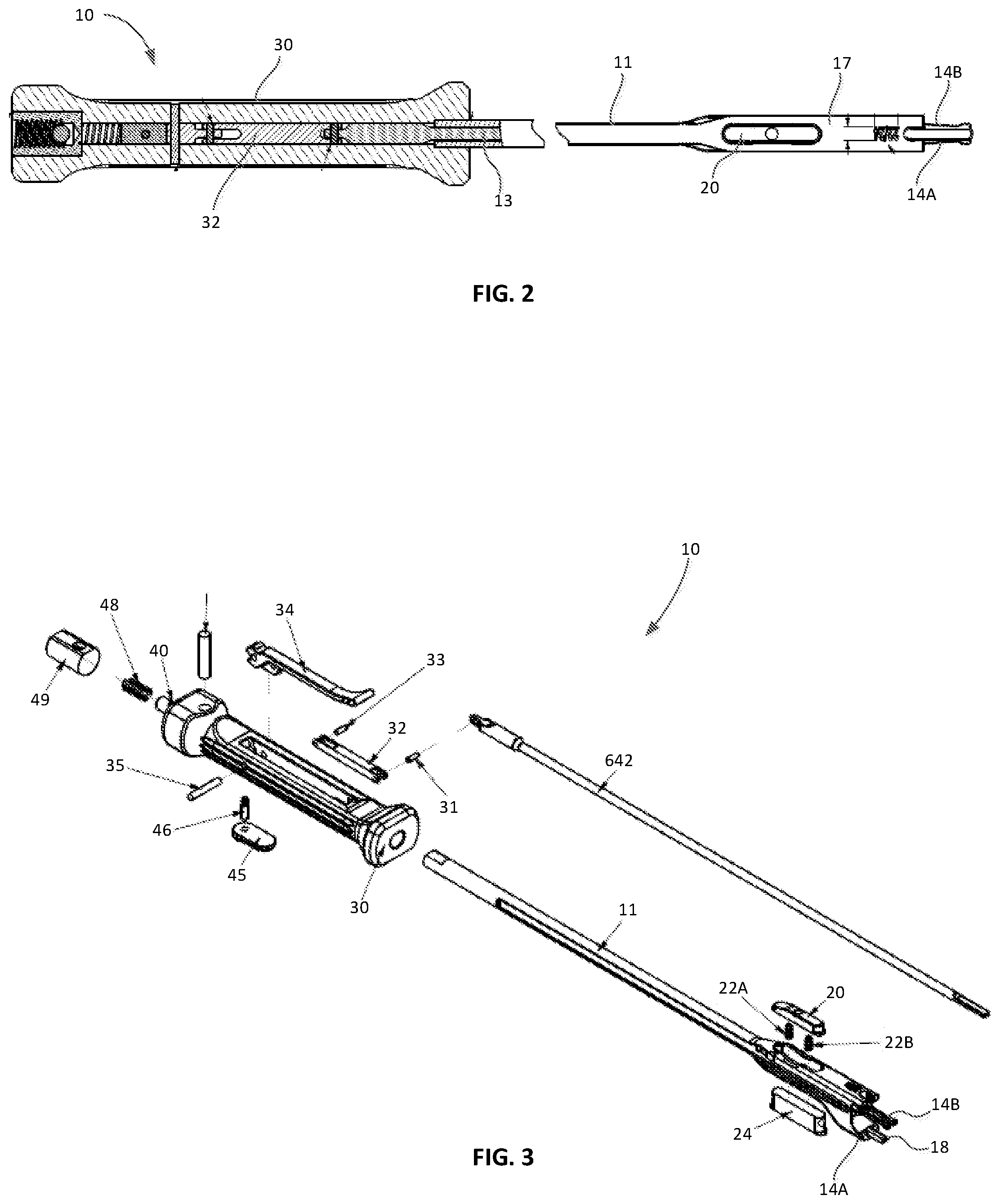 Patent US12472079 Figure 2 – Interbody implants and instrumentation