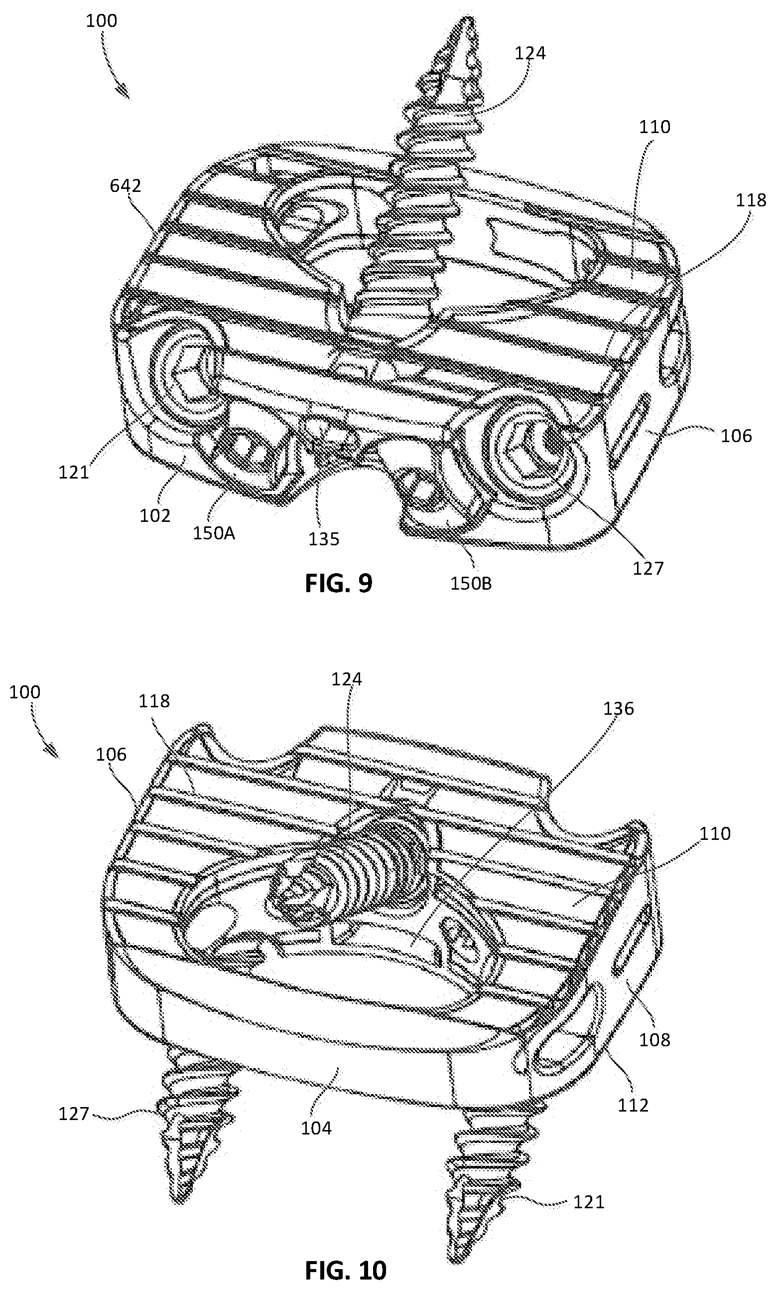 Patent US12472079 Figure 5 – Interbody implants and instrumentation