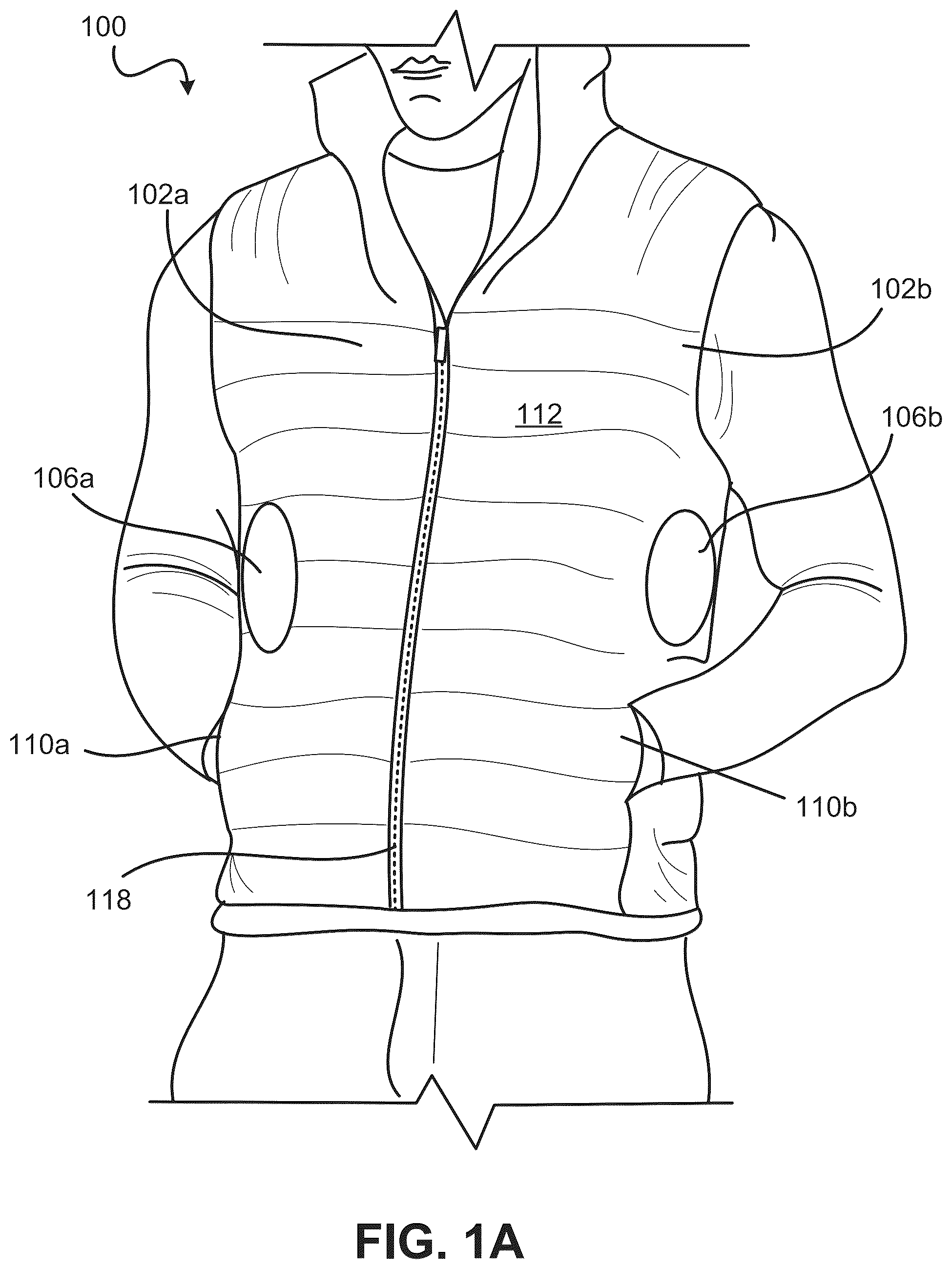 Patent US12472120 — Inflation-mediated pressure therapy garment — Figure 1