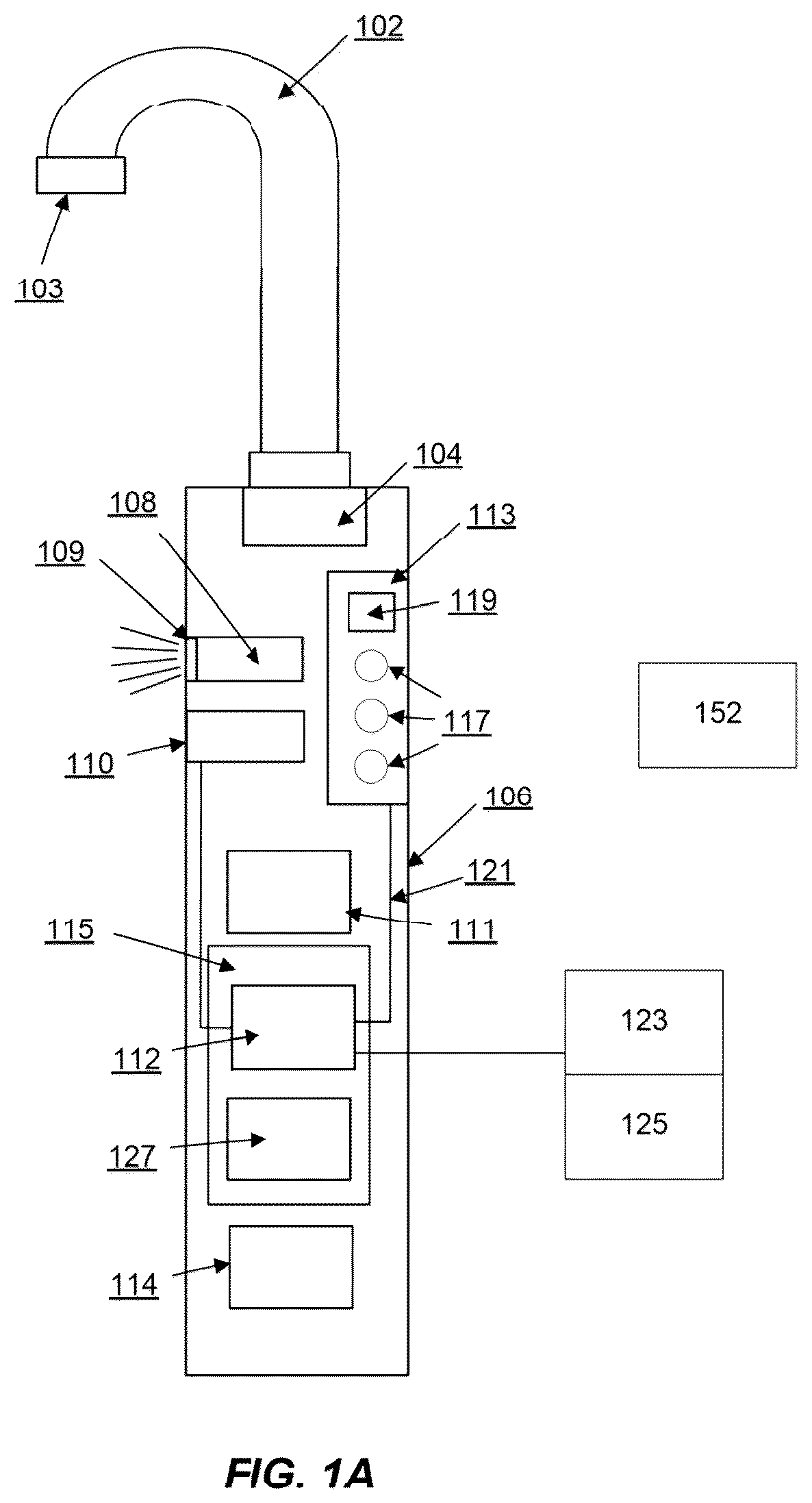 Patent US12472274 — System, method, and device for facilitating effective decontamination as part of a decontamination event — Figure 1