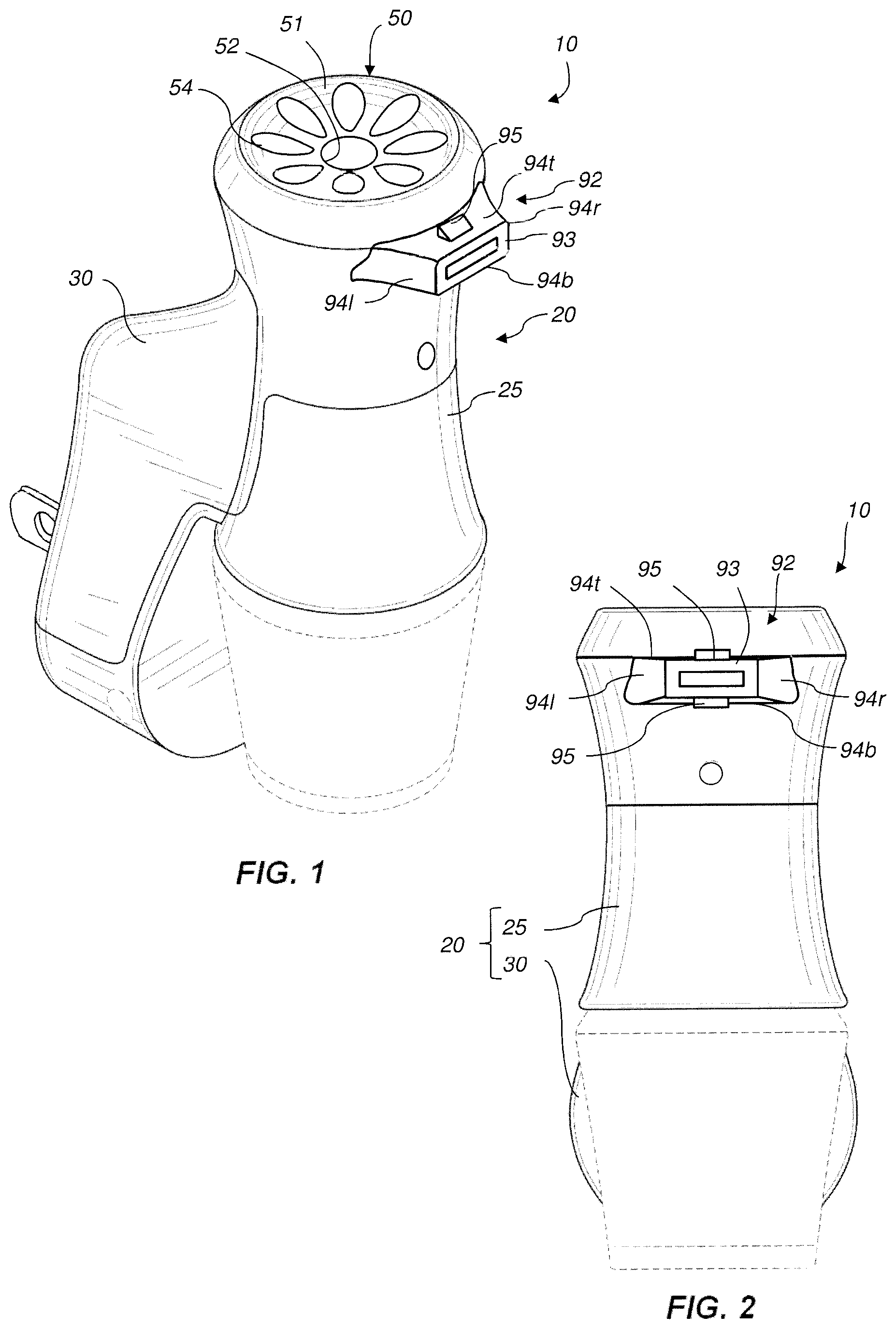 Patent US12472279 — Fragrance dispenser — Figure 1