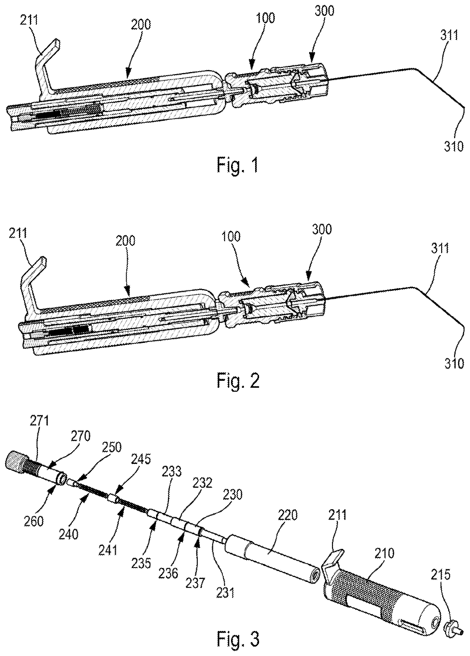 Patent US12472312 — Device for dispensing a pulverulent product — Figure 1