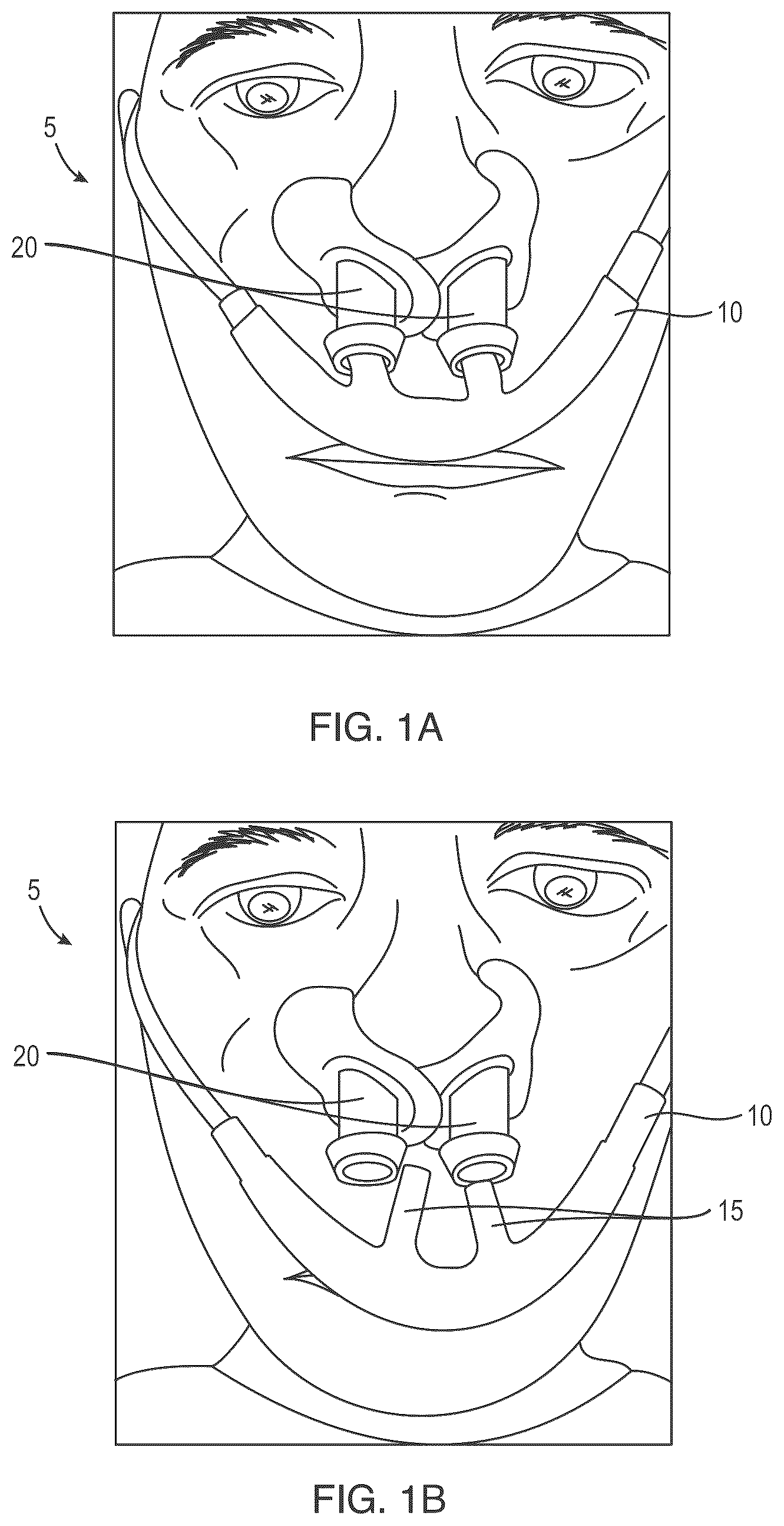 Patent US12472324 — Self-sanitizing respiratory assembly and methods of making and using the same — Figure 1