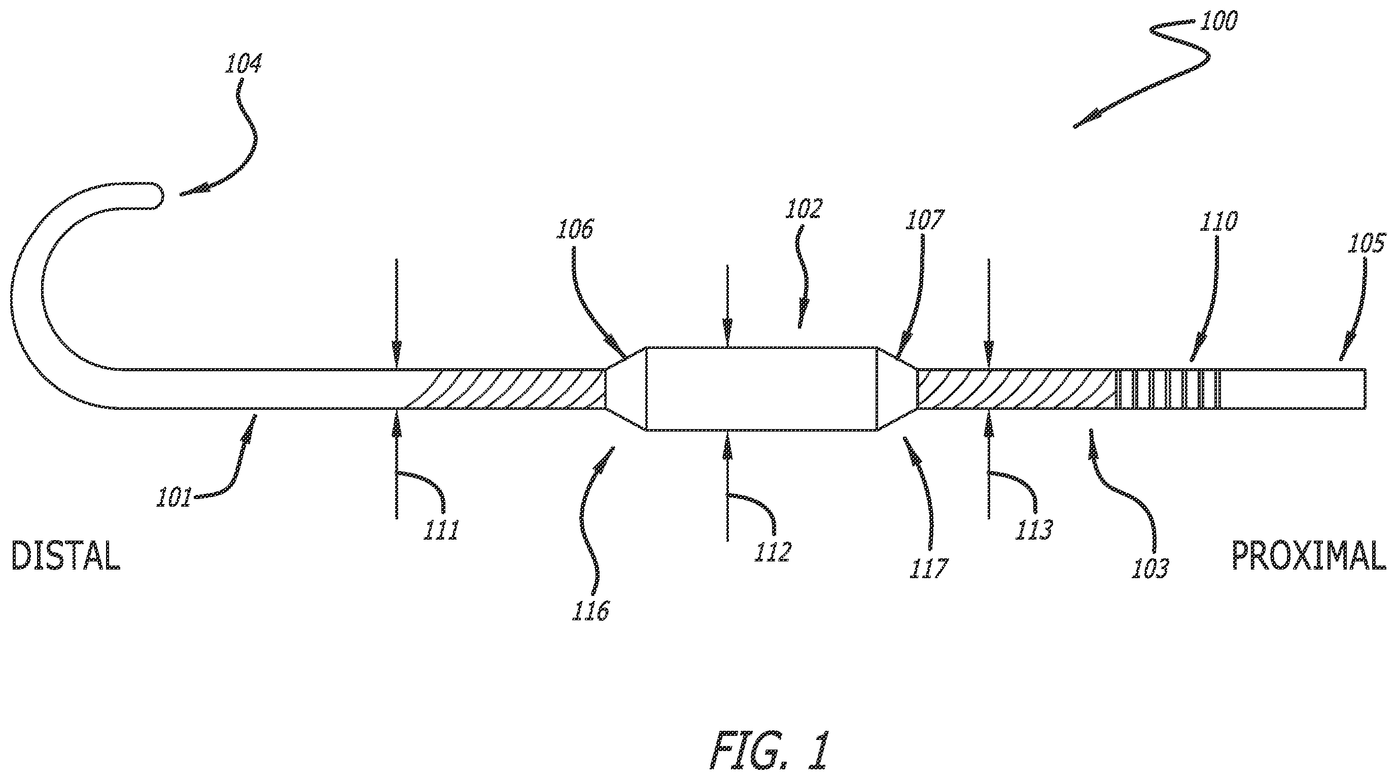 Patent US12472331 — Needle tip blunting using a length of a guidewire — Figure 1