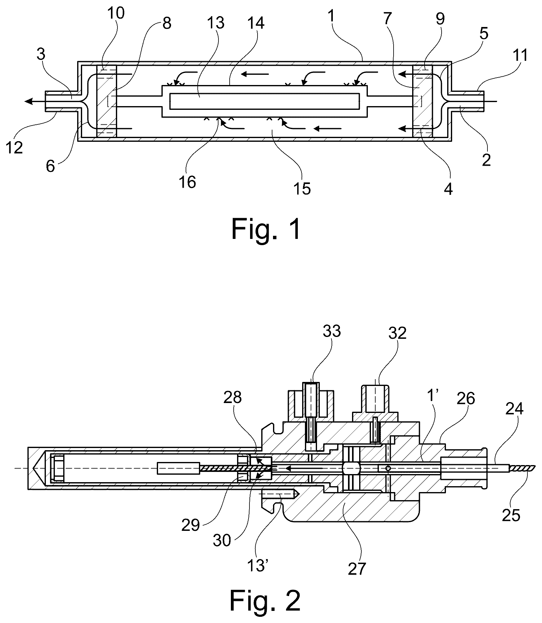 Patent US12472342 Figure 1 – Catheter device comprising a separating device for retaining magnetic particles contained in a fluid and protection device for a functional element