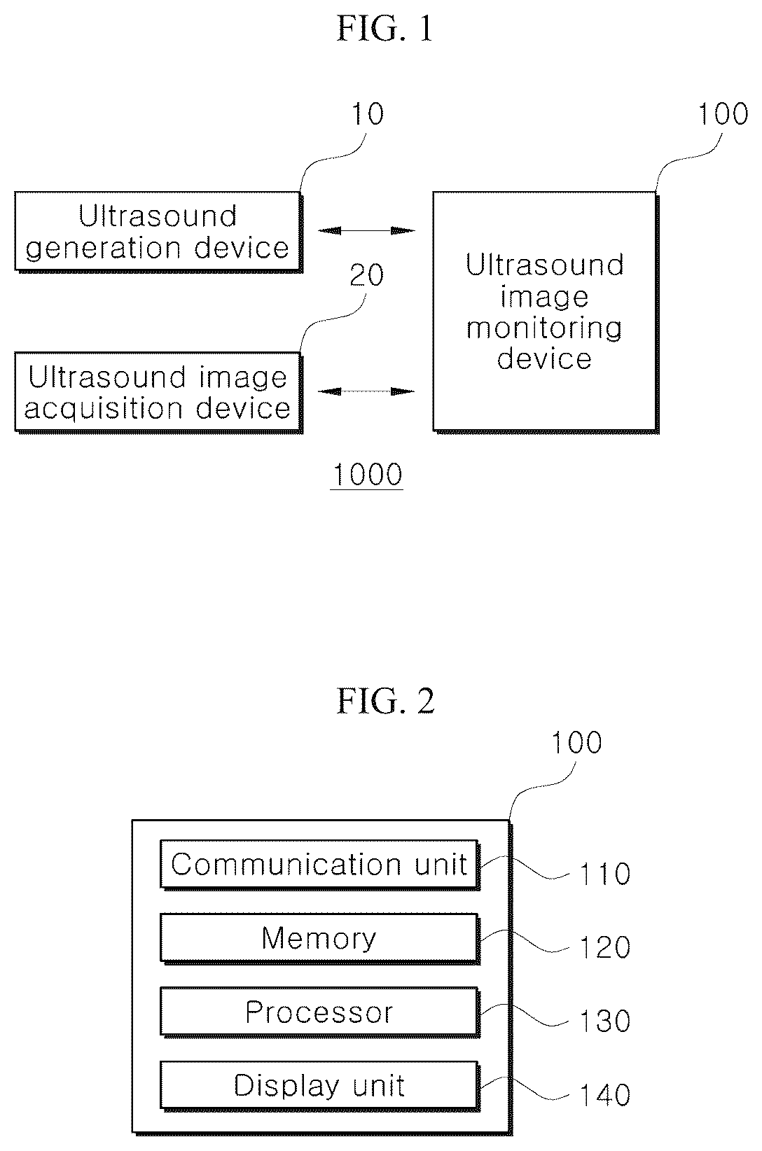 Patent US12472386 — Ultrasound image processing apparatus, method, program and system — Figure 1