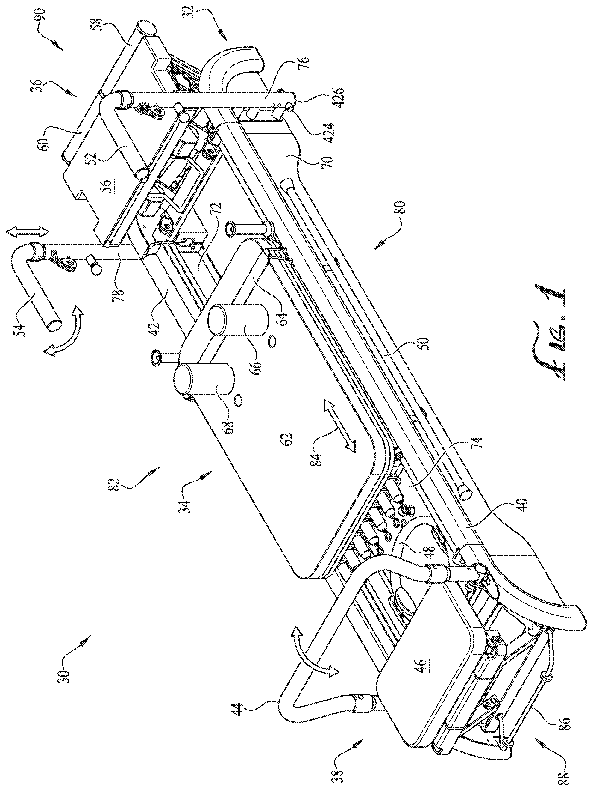 Patent US12472393 Figure 1 – Exercise device